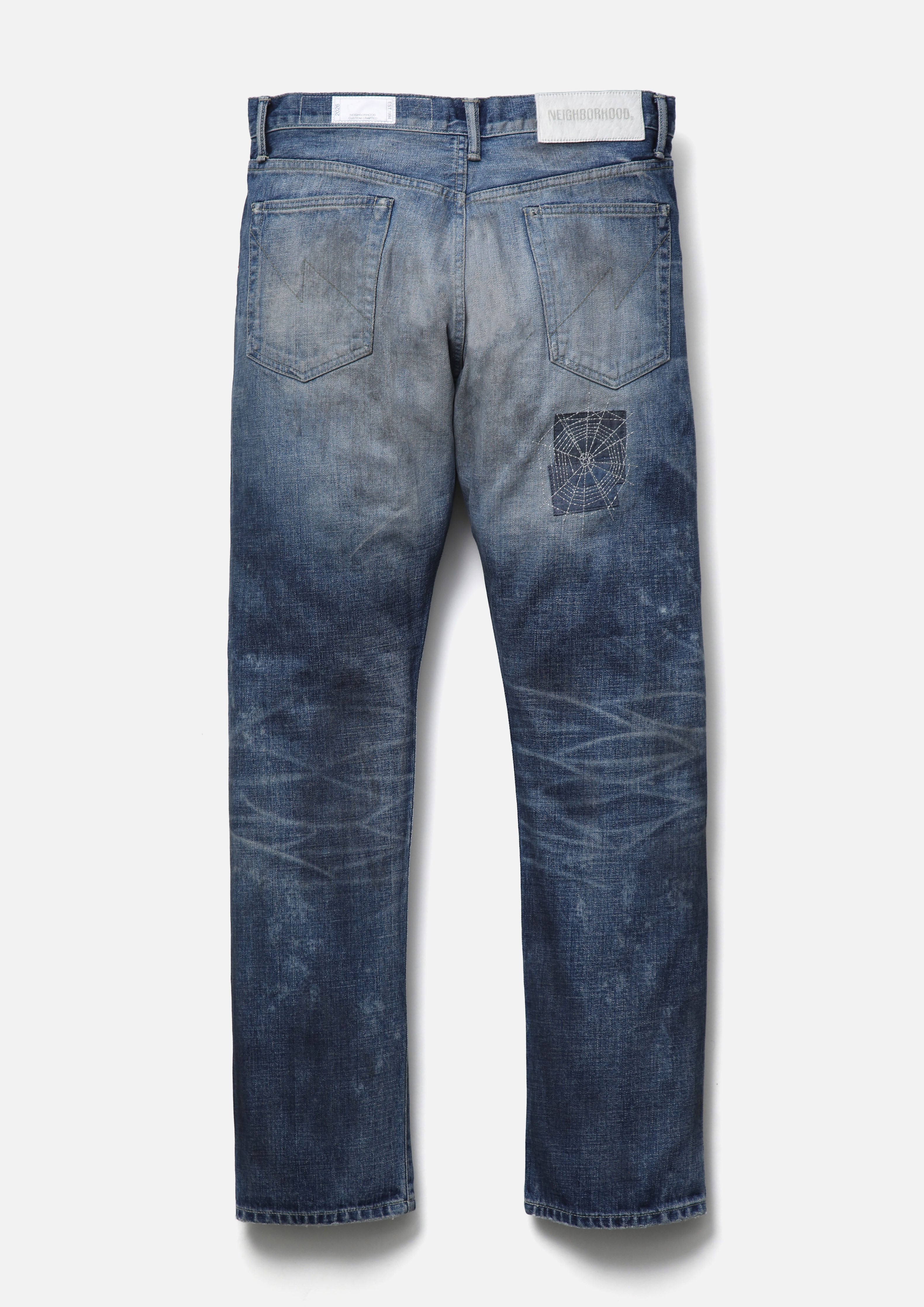 Neighborhood Savage Denim DP Mid Pants Jeans Indigo Used
