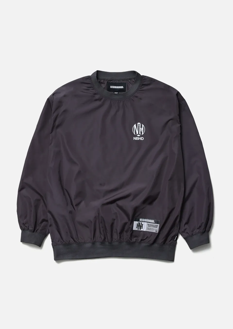 Neighborhood Pullover Shirt LS Hemd Schwarz