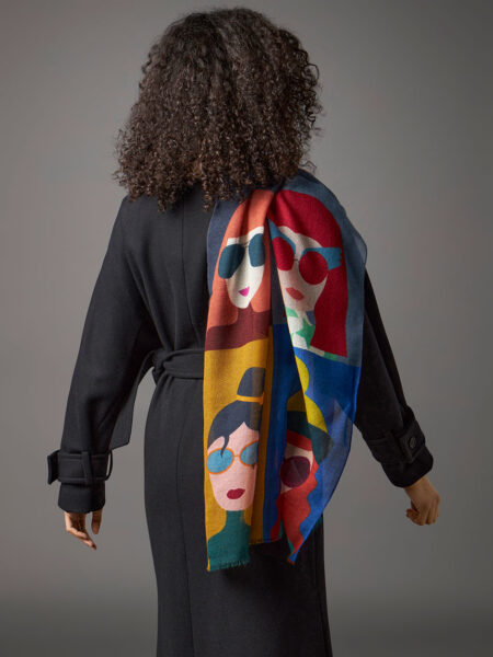 Barbieri Fashion Schal Wolle elegant Made in Italy