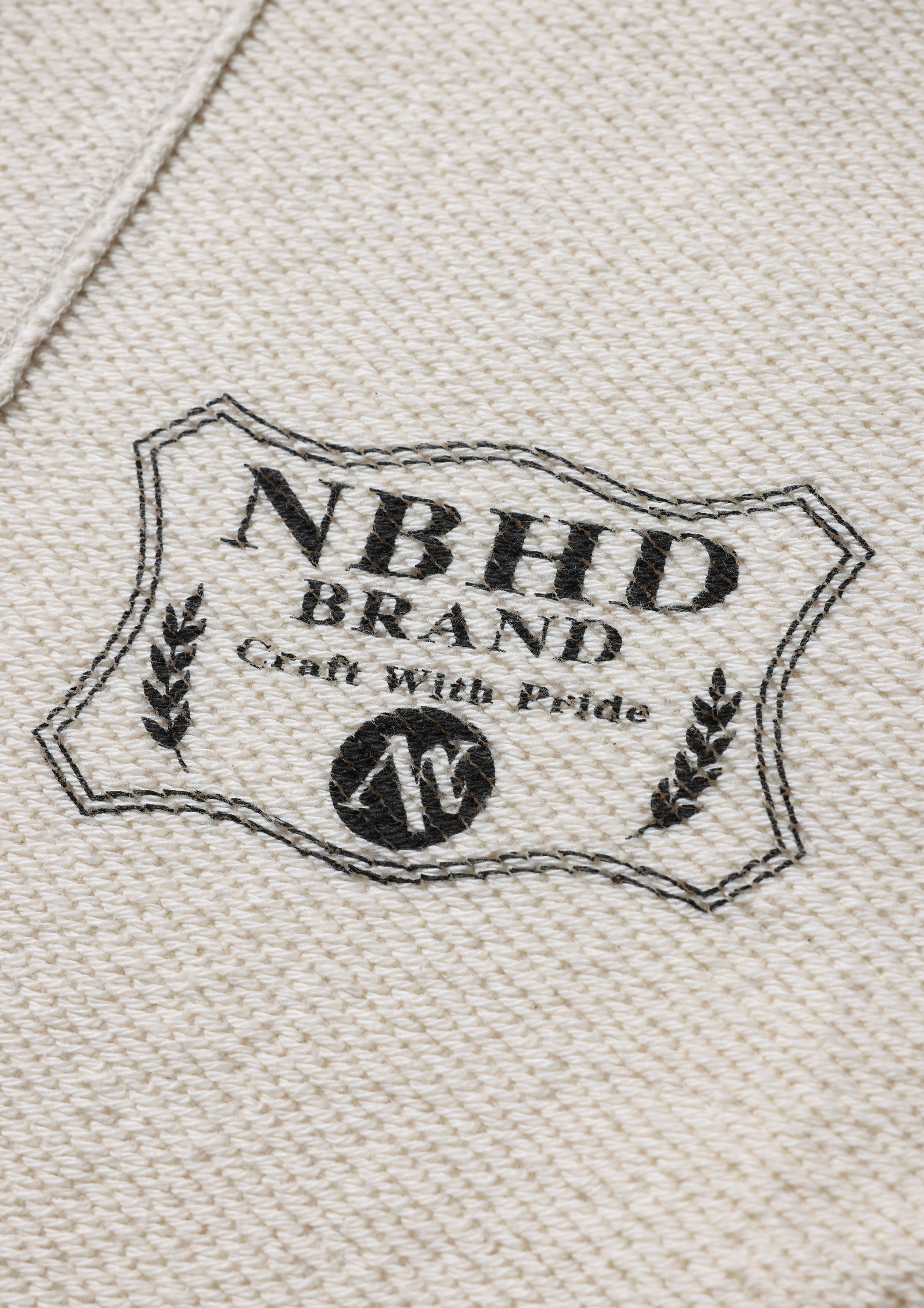Neighborhood Baja Hoodie Kapuzenpullover Charcoal Baumwolle