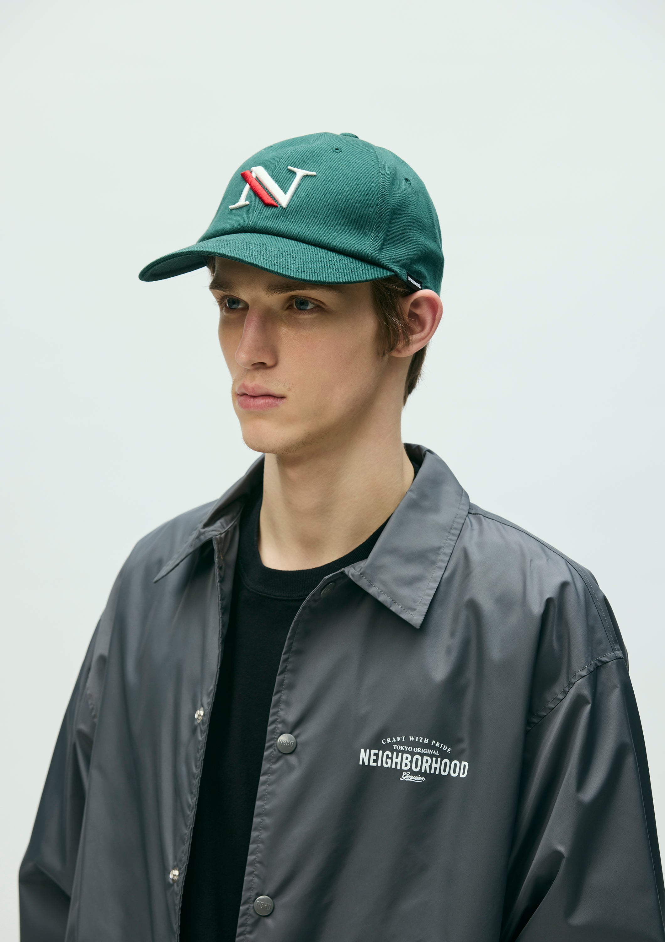 Neighborhood Headwear Baseball Cap Baumwolle Schwarz