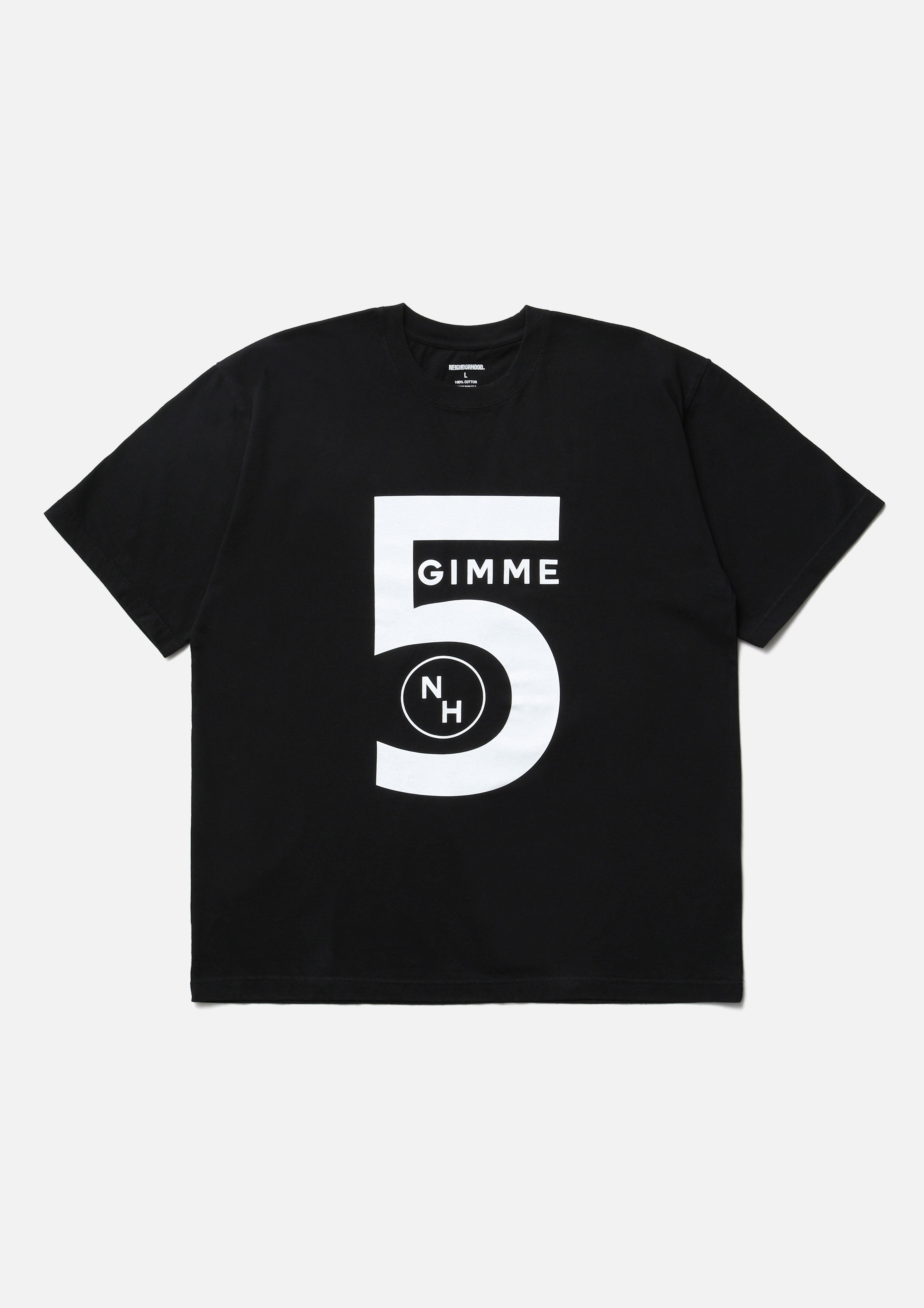Neighborhood T-Shirts NH X Gimme Five Tee SS-2 Schwarz M