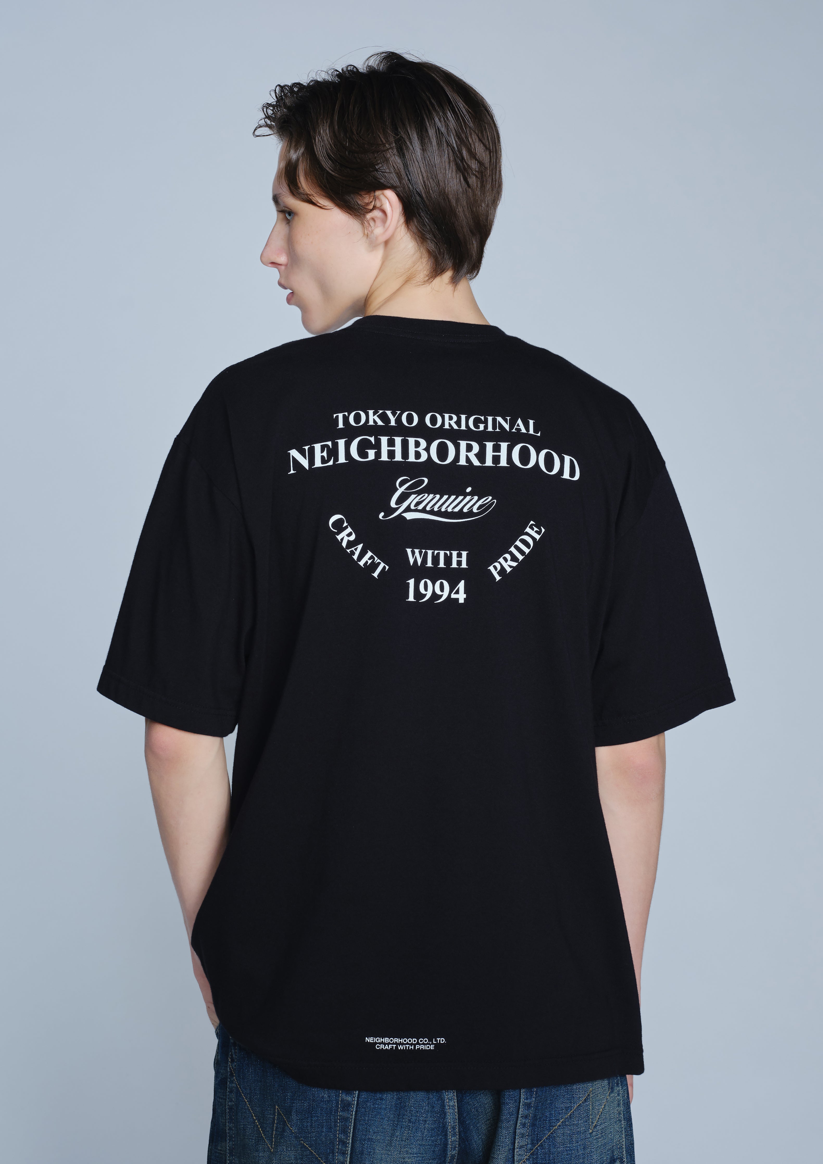 Neighborhood NH TEE SS-10 T-Shirt Schwarz Gr.M Print