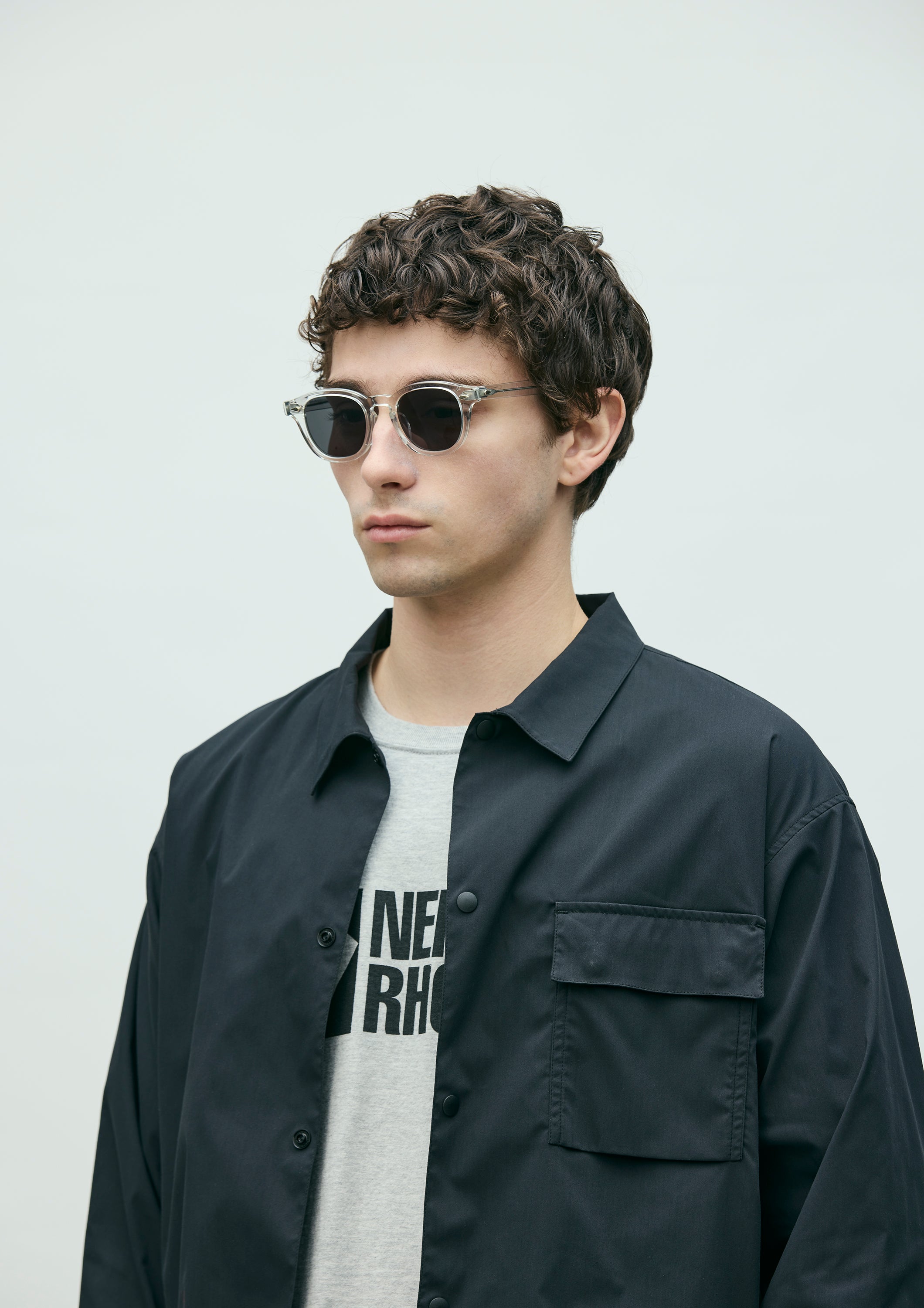 Neighborhood NH X Julius Tart Optical AR Sonnenbrille Clear