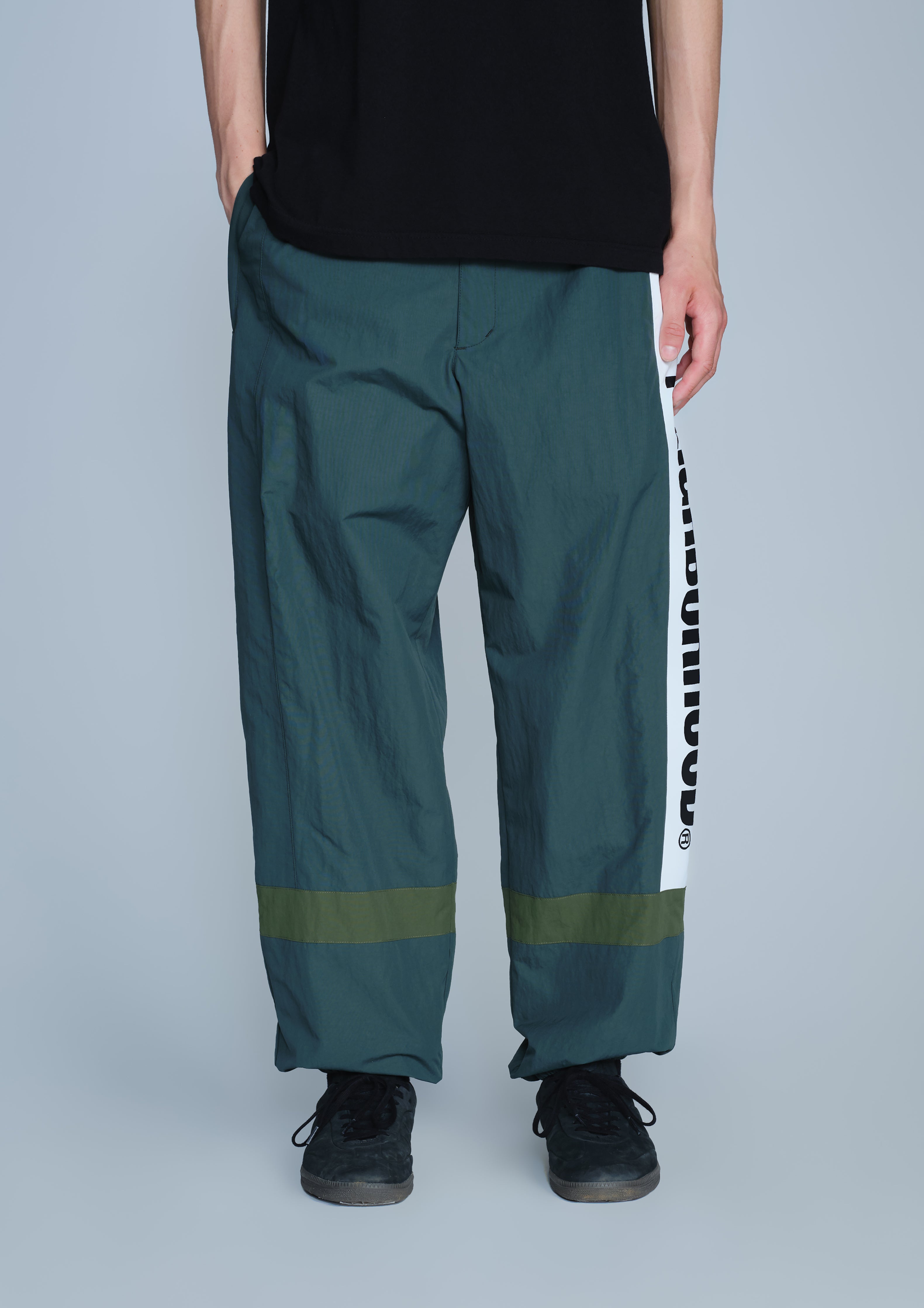 Neighborhood Track Pants Trainingshose Navy Nylon