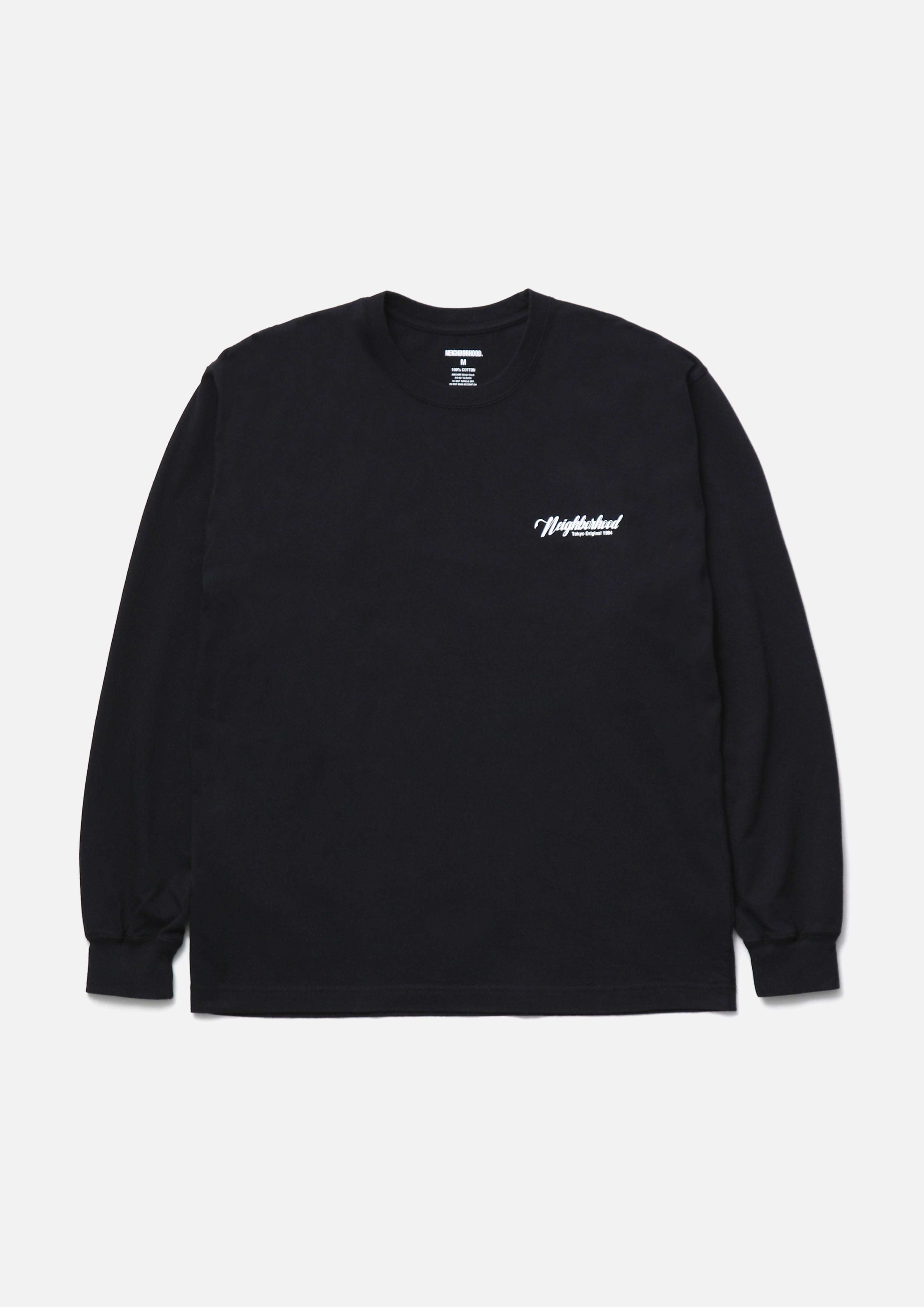 Neighborhood NH Tee LS-11 Longsleeve Schwarz Baumwolle