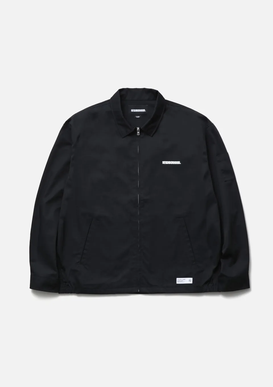 Neighborhood Zip Work Jacket-2 Jacke Schwarz M T/C-Twill