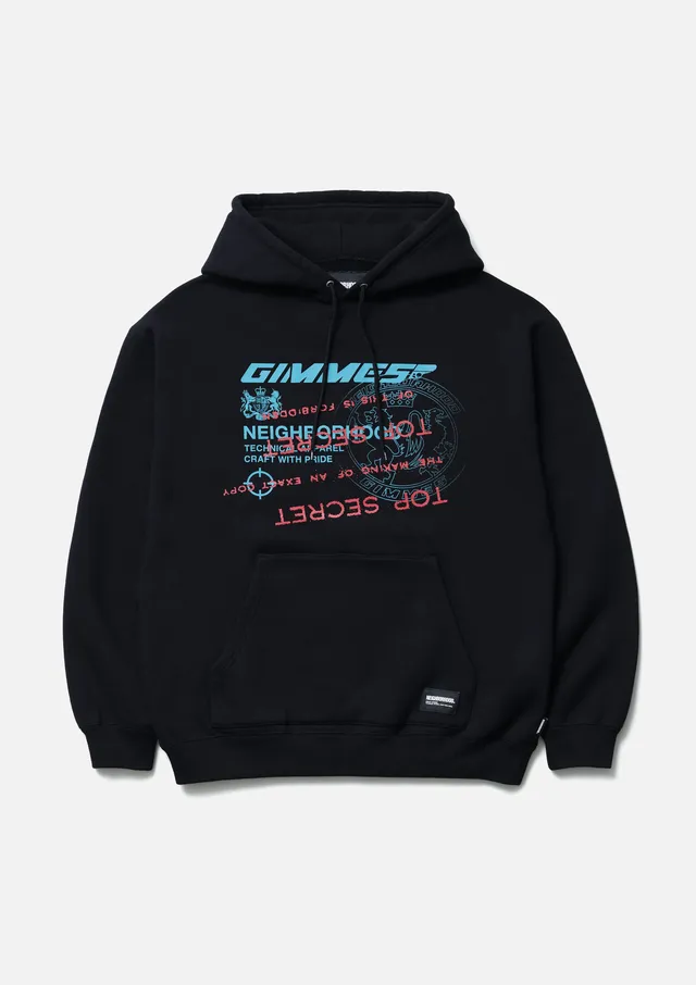 Neighborhood x Gimme Five Sweat Hoodie Schwarz