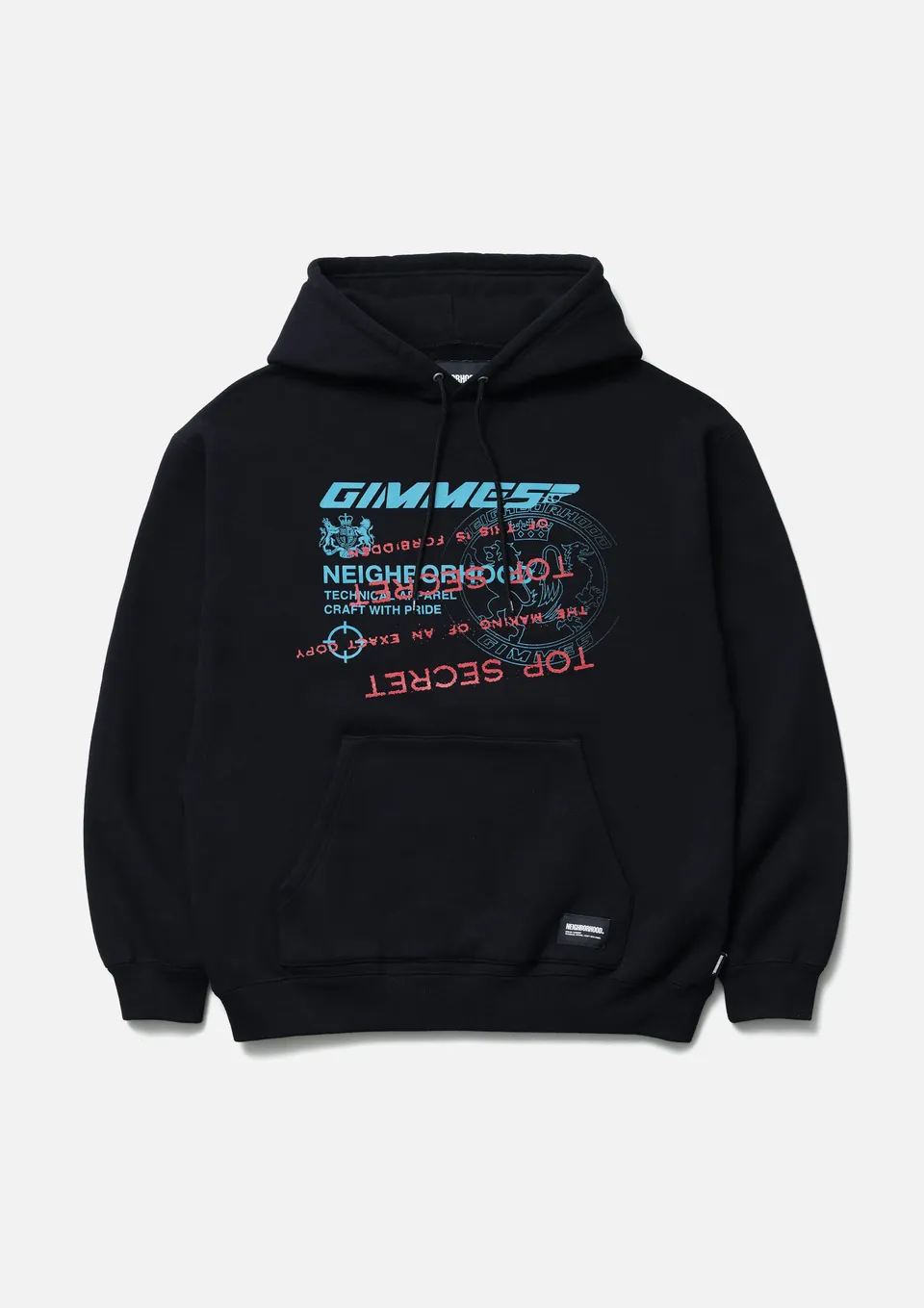 Neighborhood x Gimme Five Sweat Hoodie Schwarz
