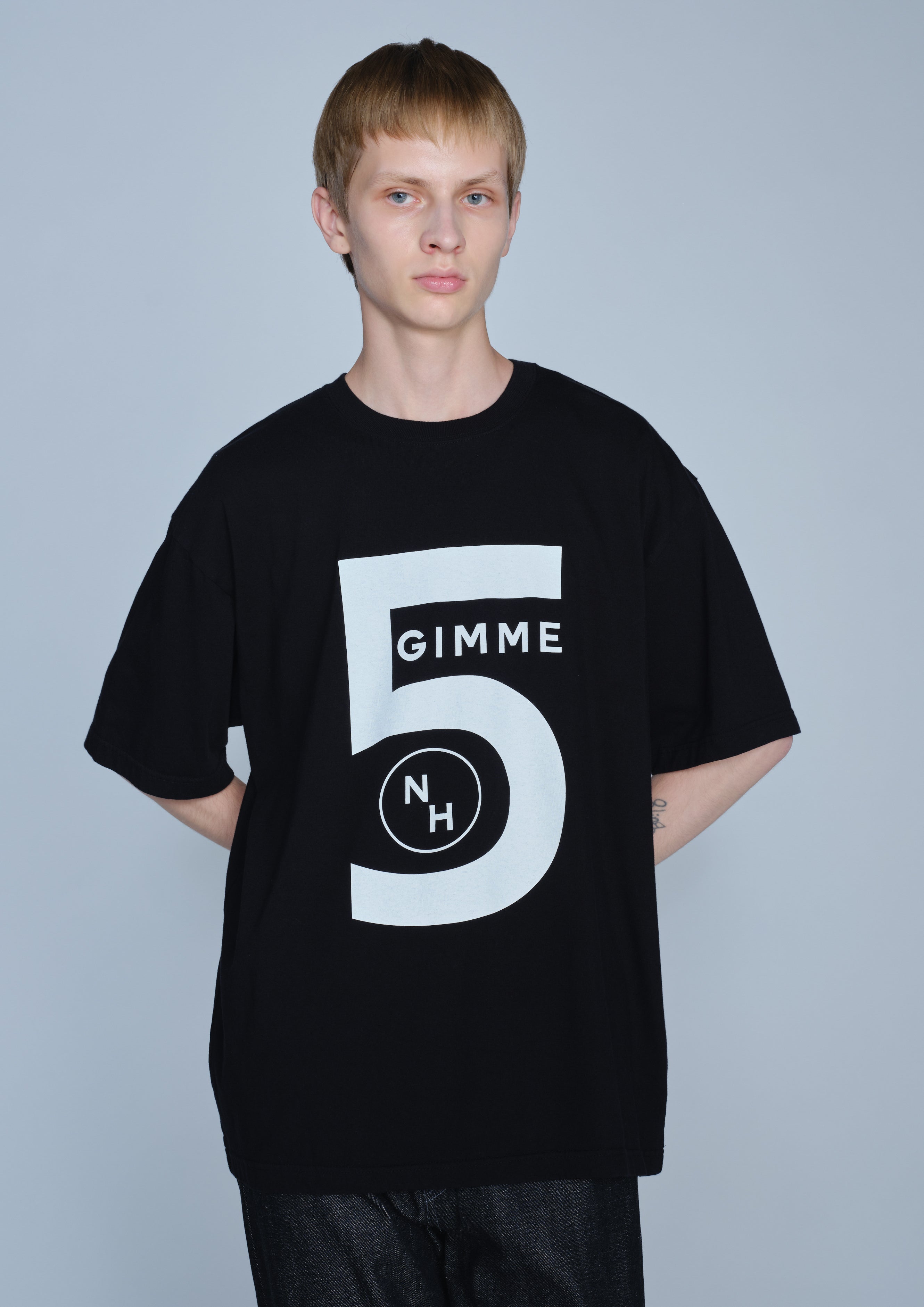 Neighborhood T-Shirts NH X Gimme Five Tee SS-2 Schwarz M