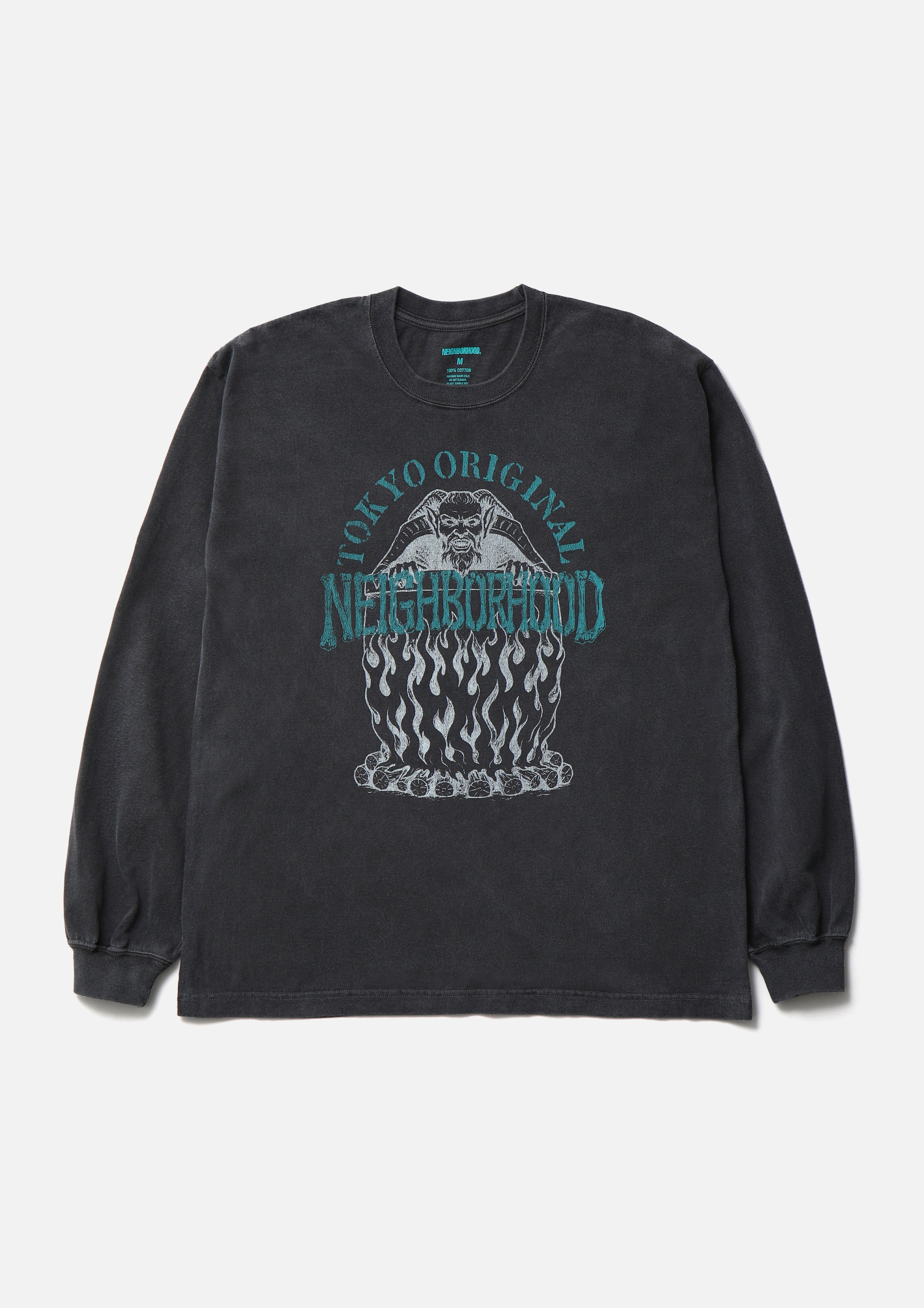 Neighborhood NH Tee LS-3 Longsleeve Grau
