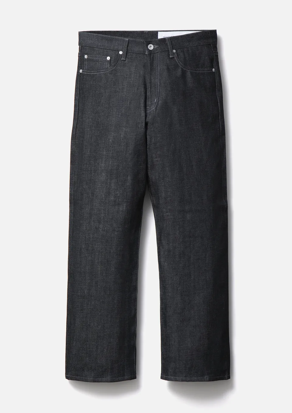 Neighborhood Rigid Denim Full Cut Pants Jeans Schwarz