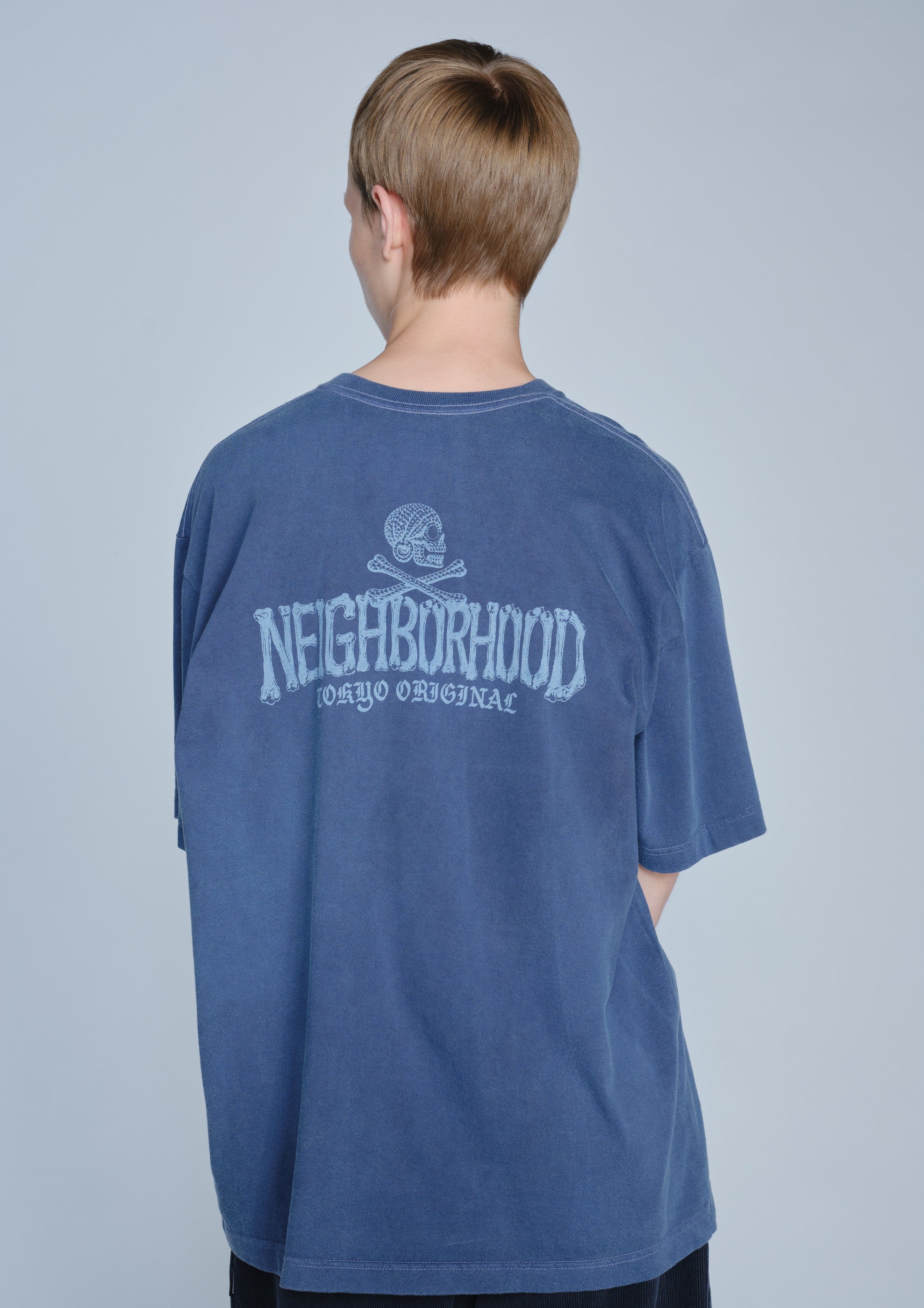 Neighborhood NH Tee SS-3 T-Shirt Schwarz Print Baumwolle
