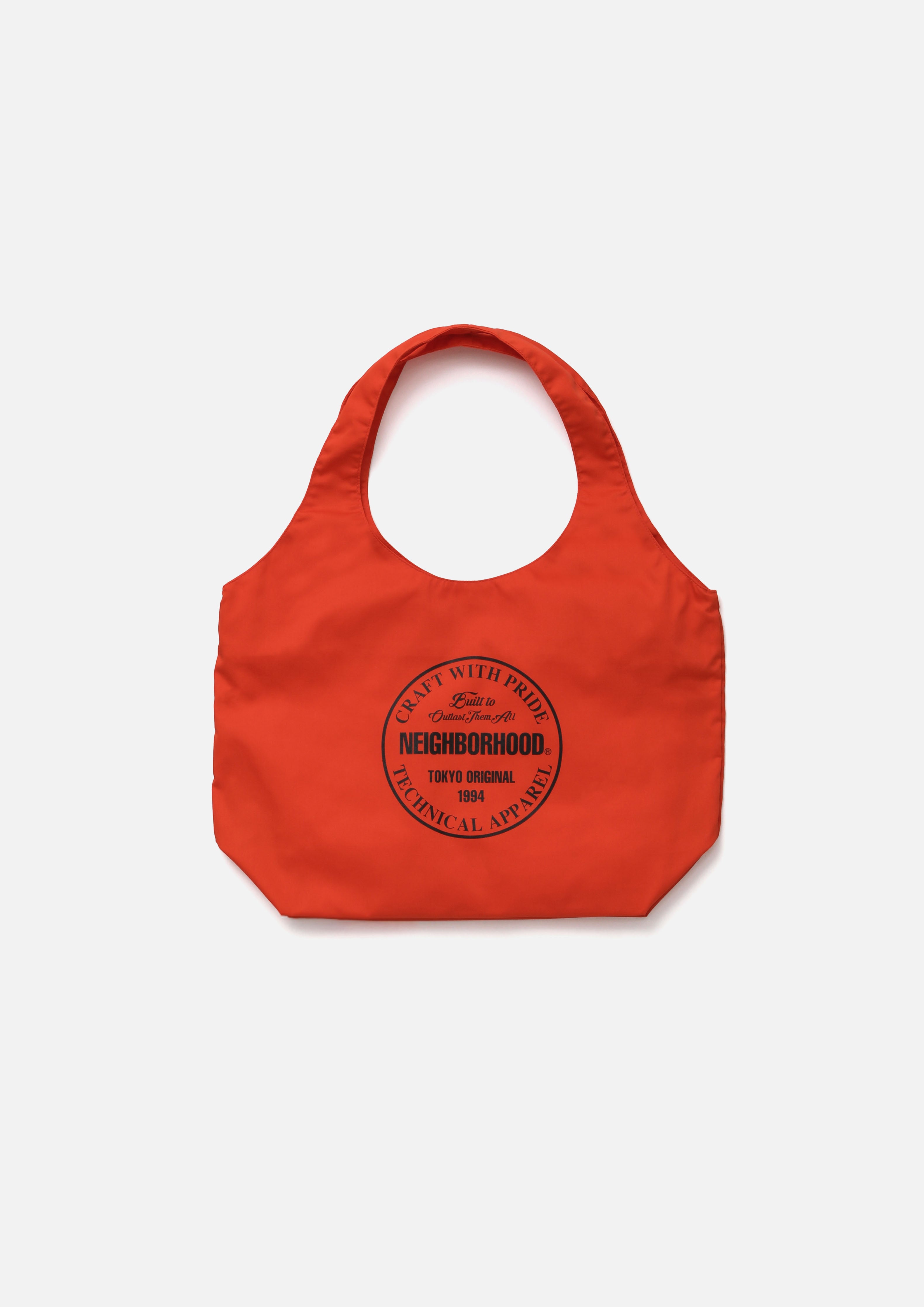 Neighborhood Logo Monk Bag Tasche Schwarz TC-Twill