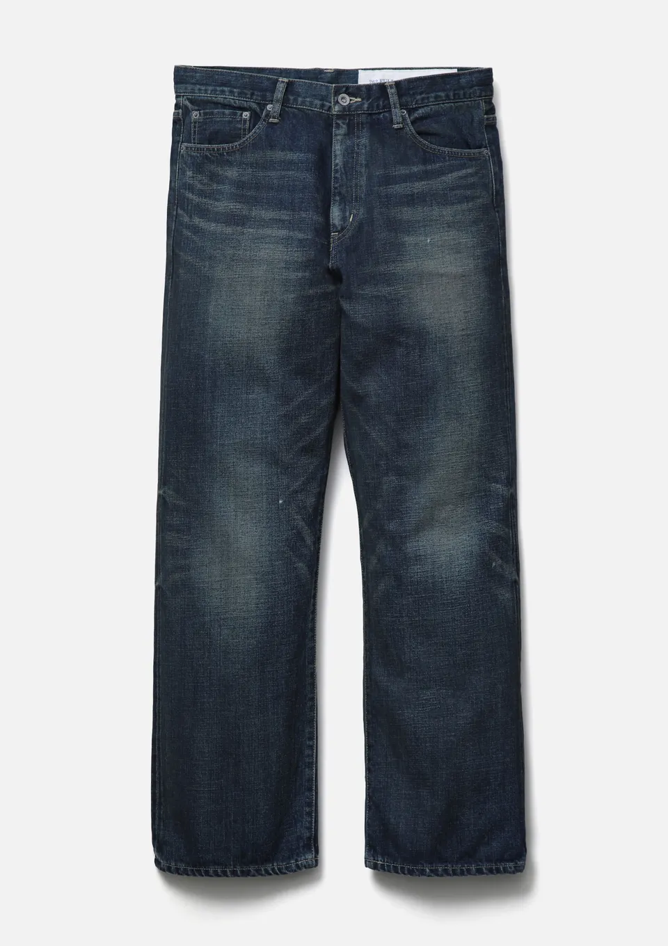 Neighborhood Washed Denim Full Cut Pants Jeans Indigo