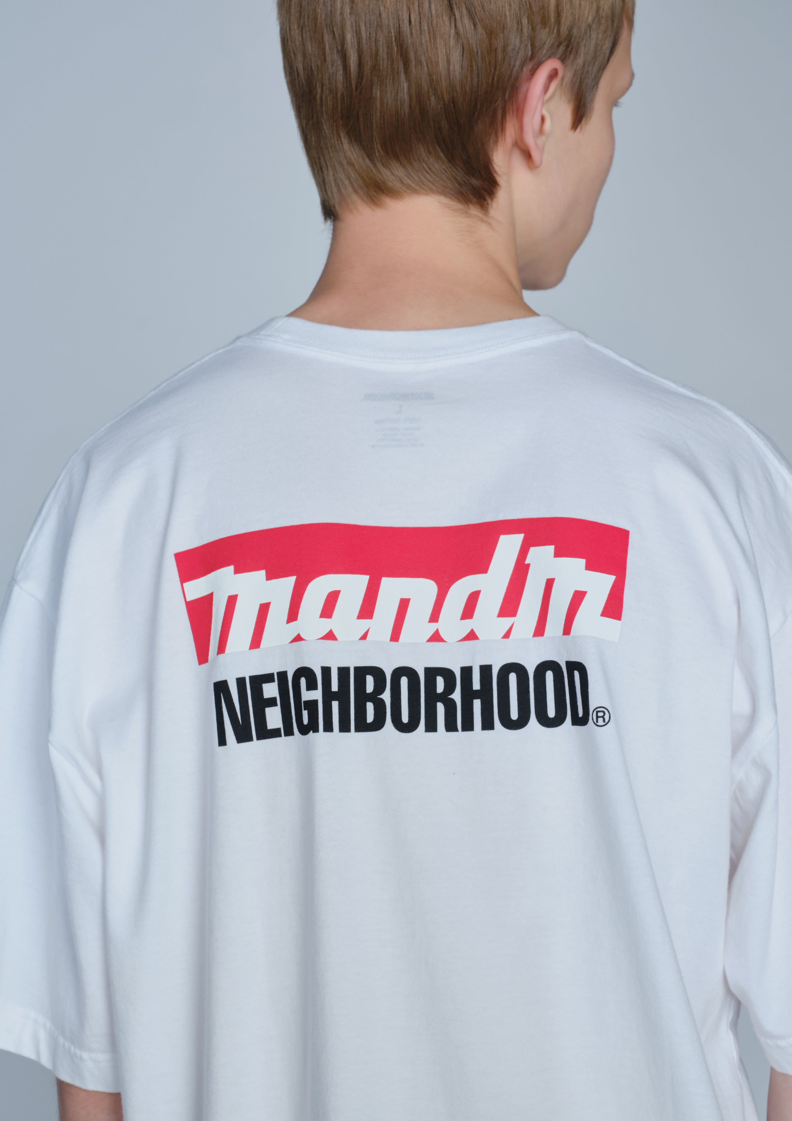 Neighborhood NH X M&M Tee SS-1 T-Shirt Weiß Baumwolle