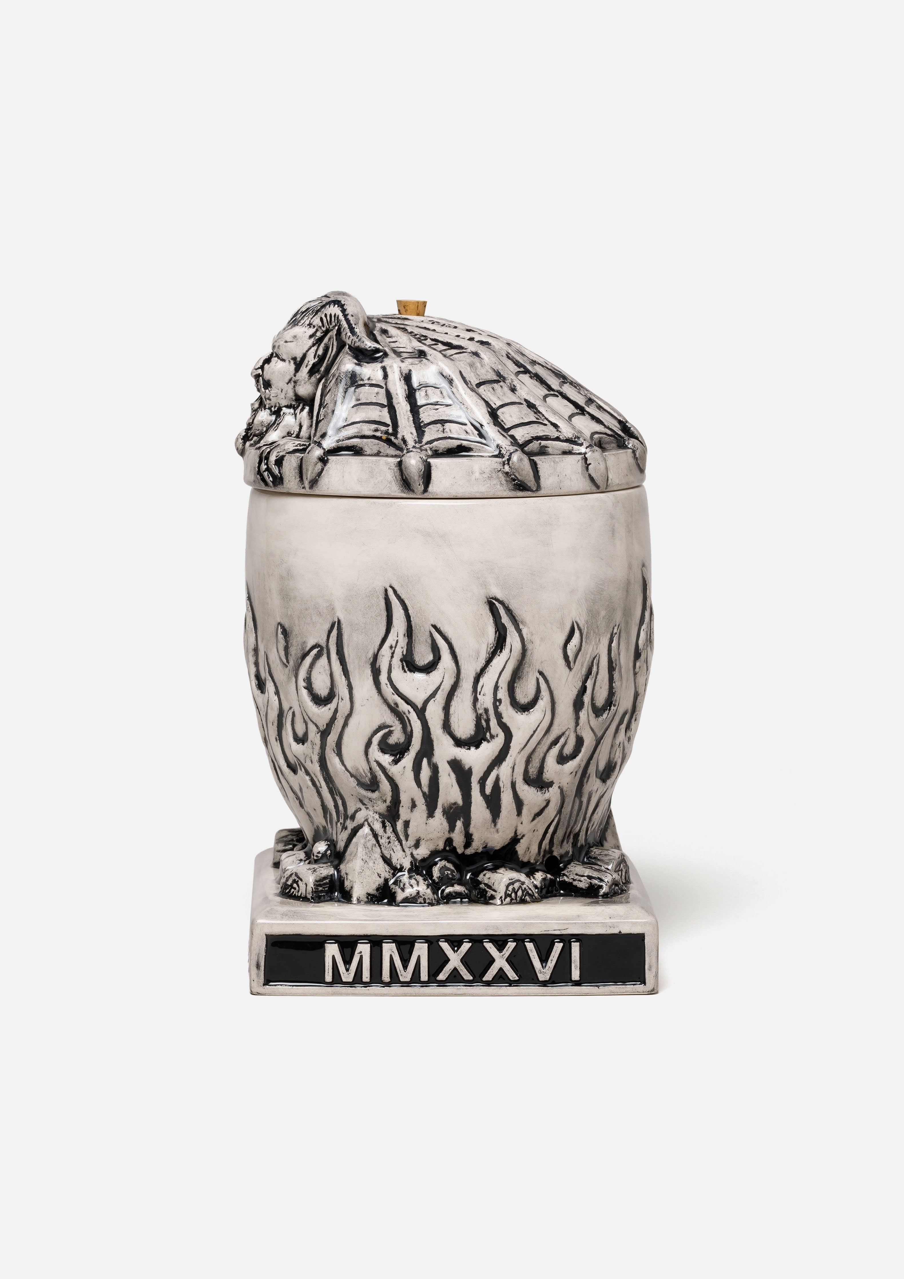 Neighborhood Cauldron Incense Chamber Räucherhalter Schwarz