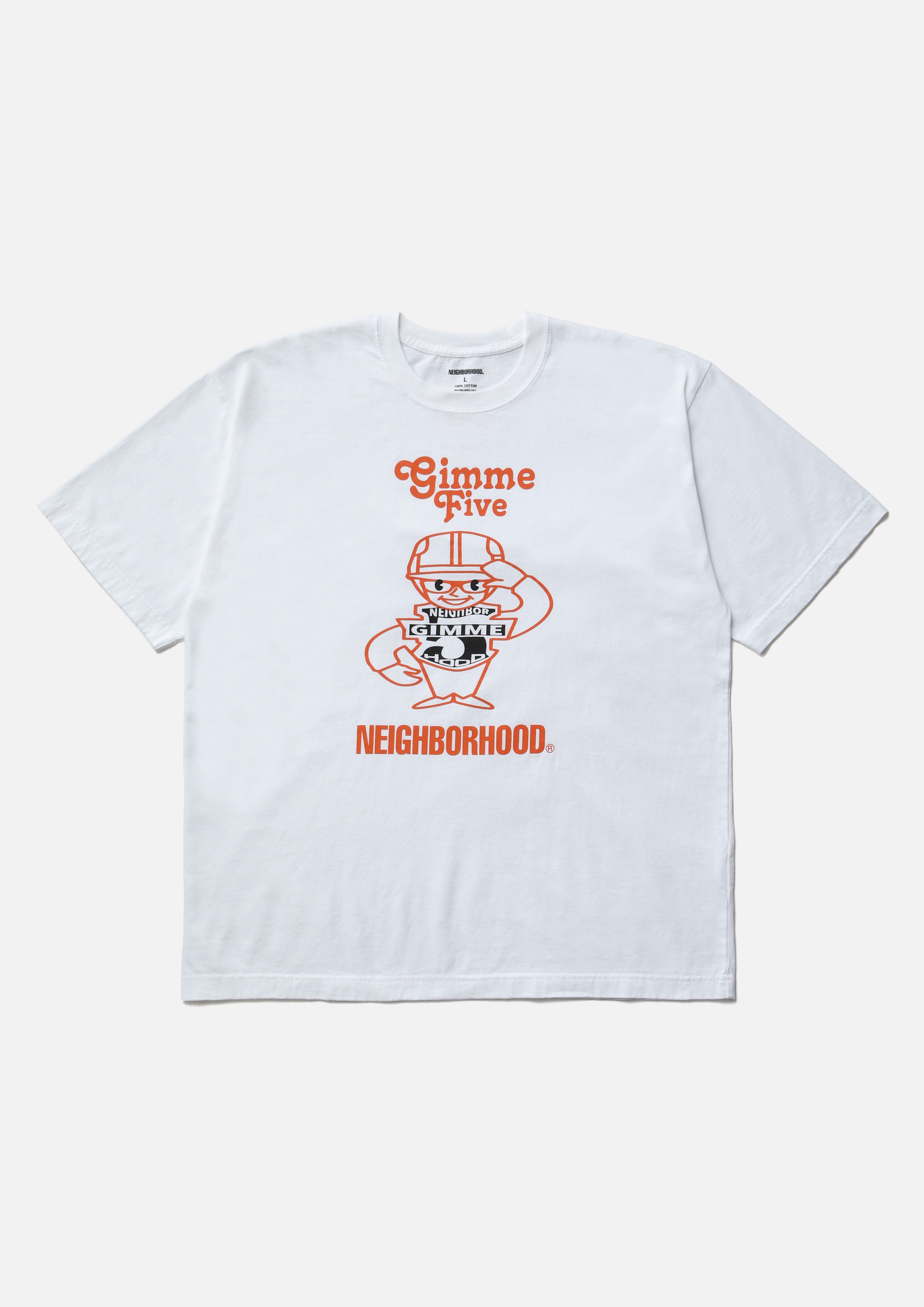 Neighborhood NH X Gimme Five Tee SS-1 T-Shirt Schwarz M