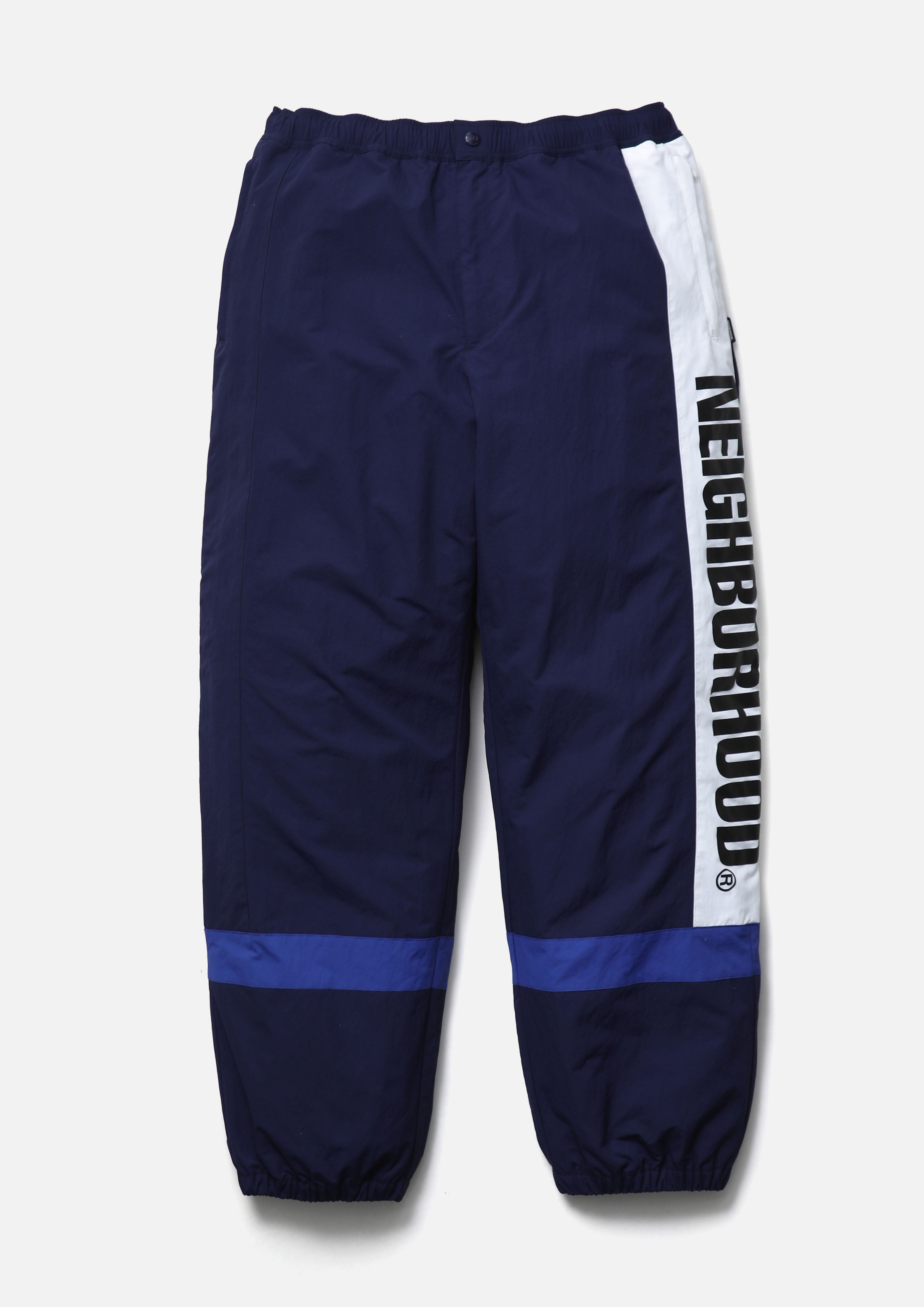 Neighborhood Track Pants Trainingshose Navy Nylon