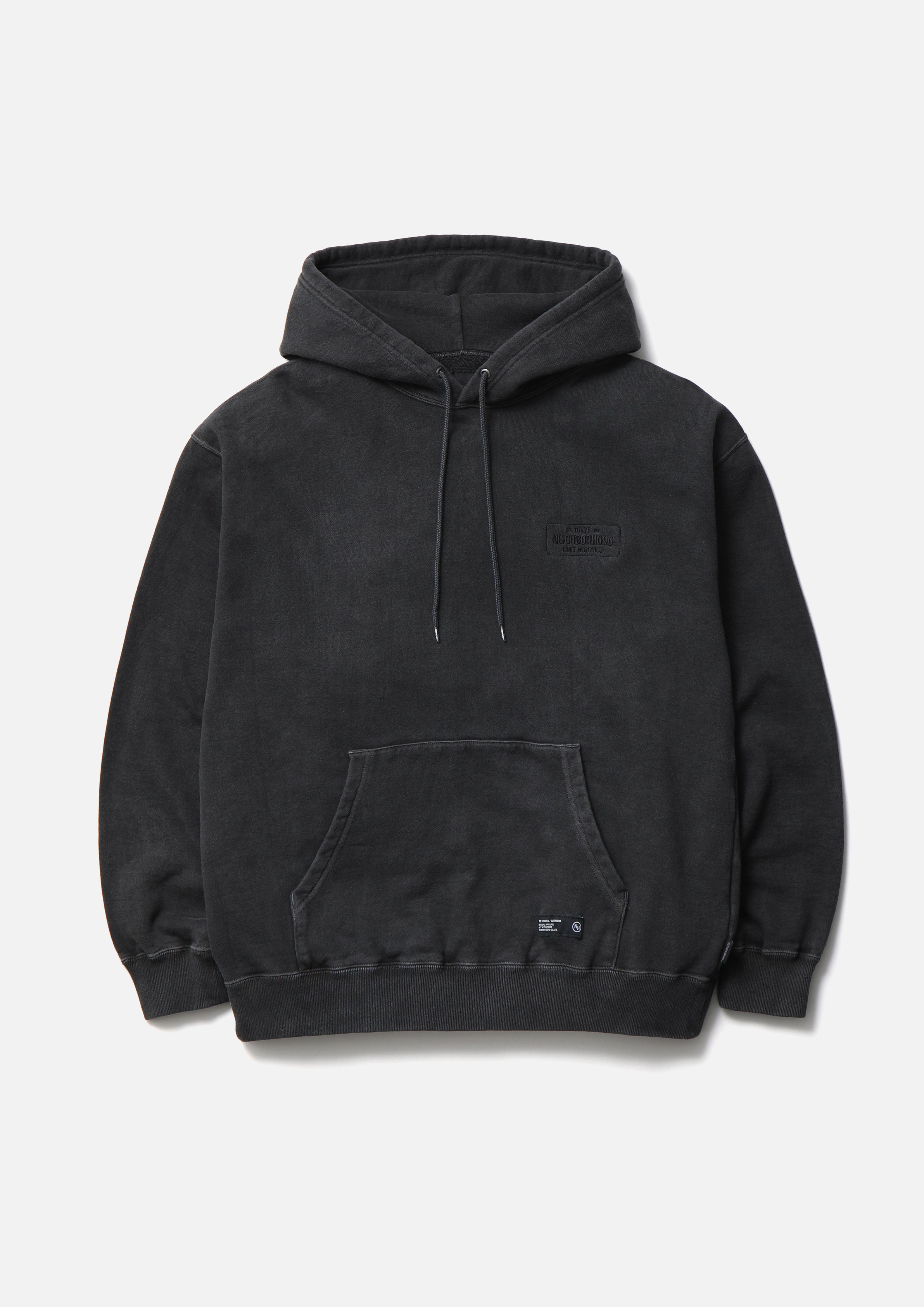 Neighborhood Pigment Sweat Hoodie Kapuzenpullover Orange Stick
