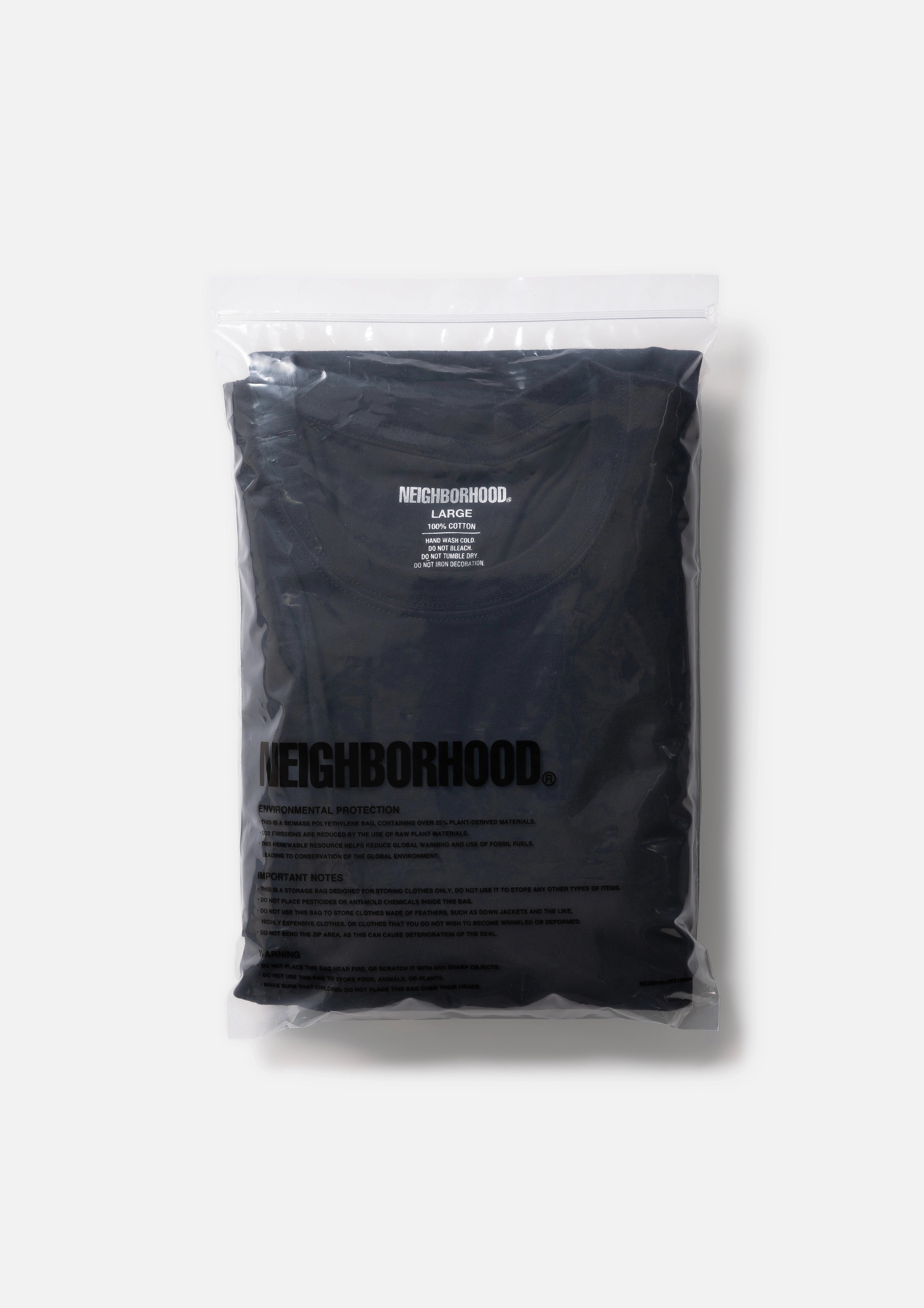 Neighborhood Classic 2Pack Tee SS T-Shirt Weiß 2er-Pack Baumwolle