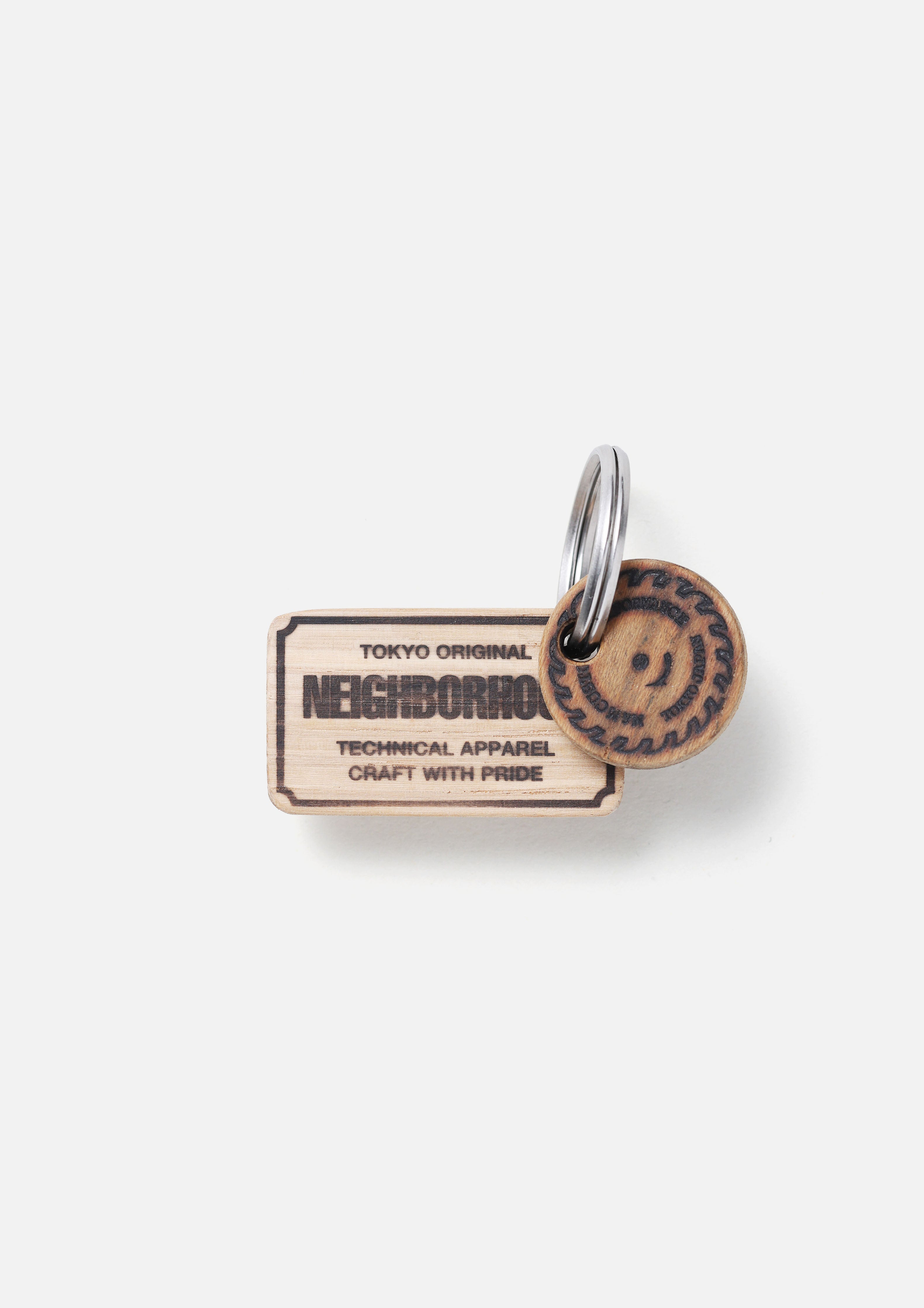 Neighborhood NH X M&M Key Holder Schlüsselanhänger Natural Holz