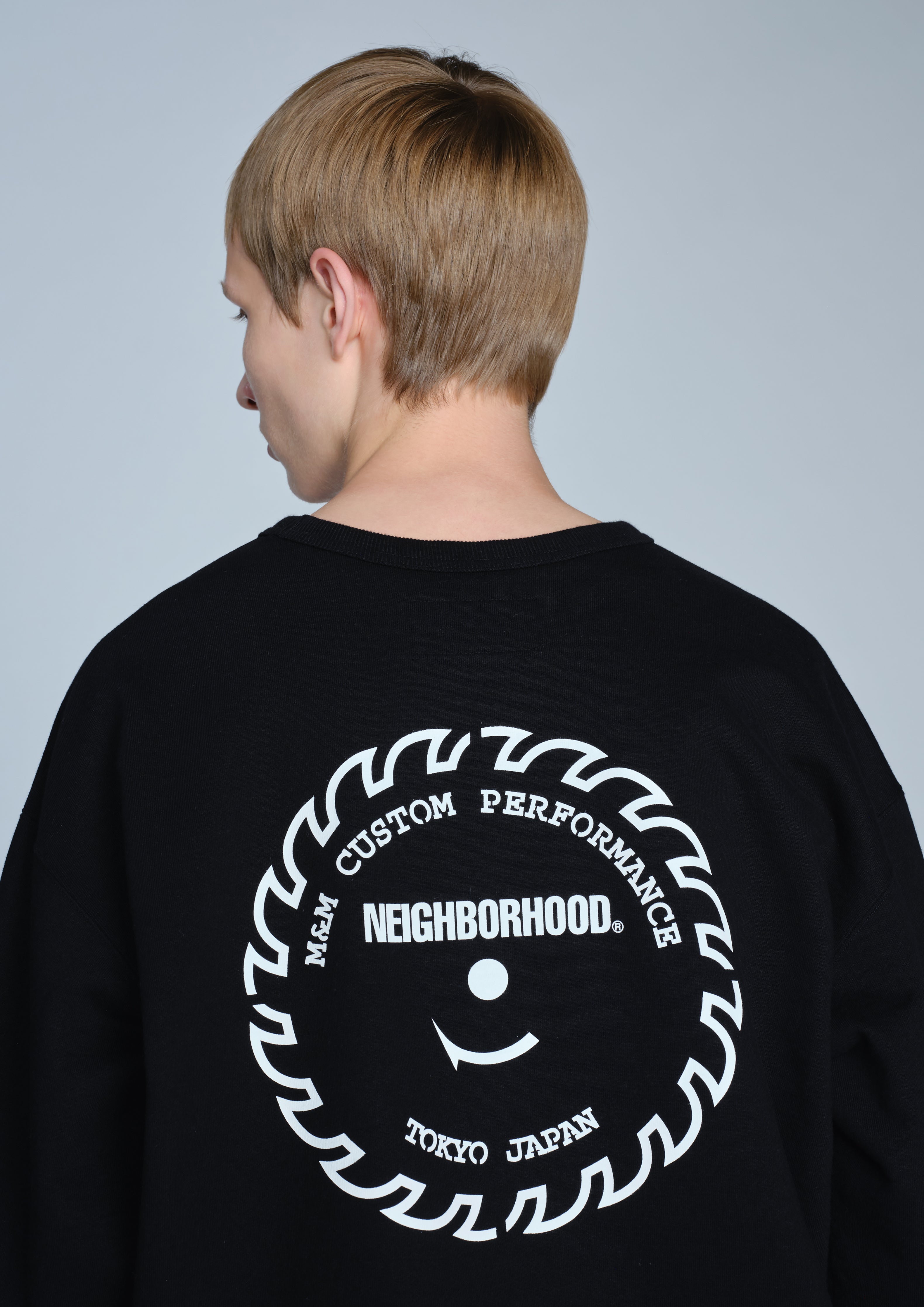 Neighborhood NH X M&M Sweatshirt Schwarz Baumwolle