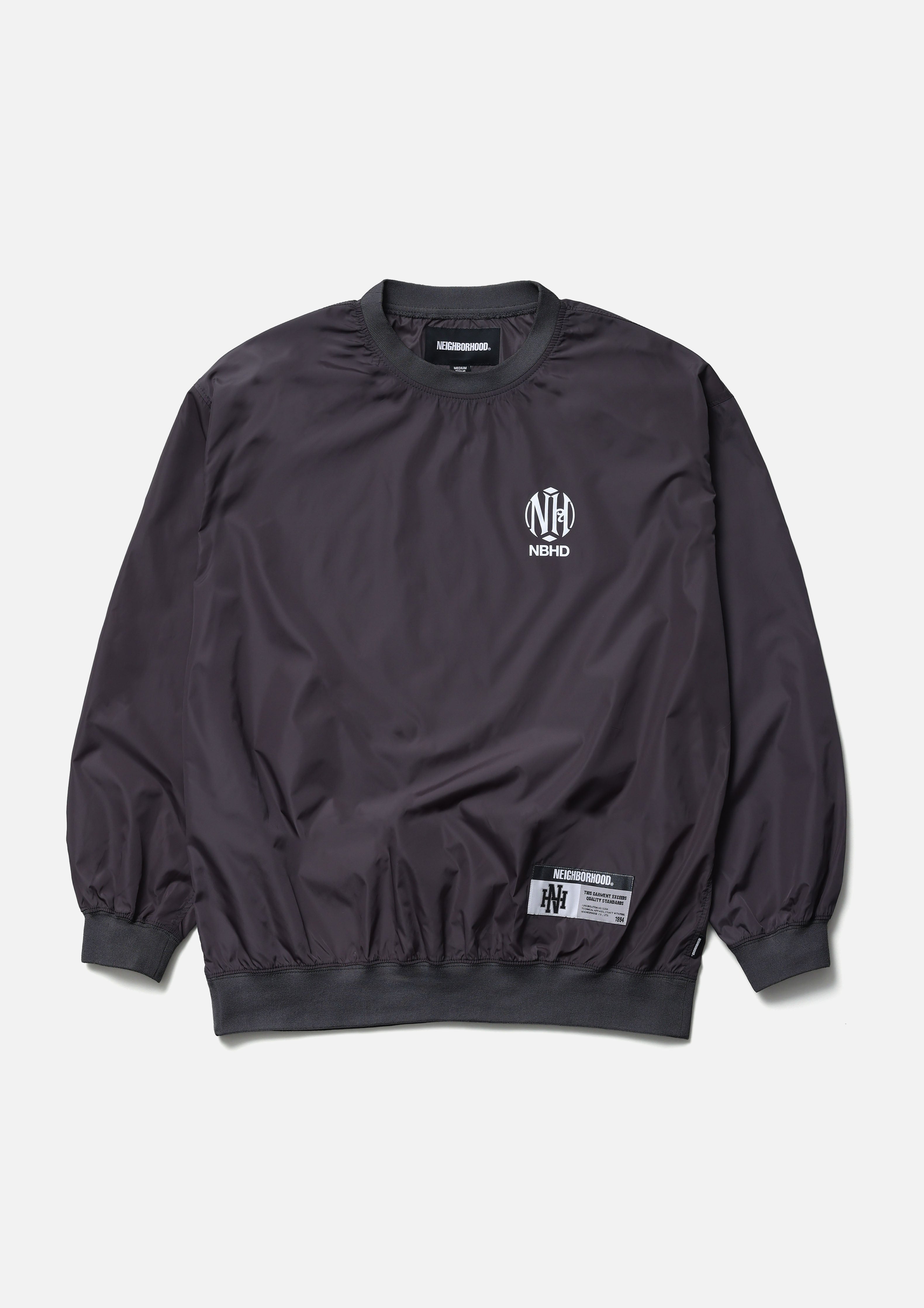 Neighborhood Pullover Shirt LS Hemd Schwarz