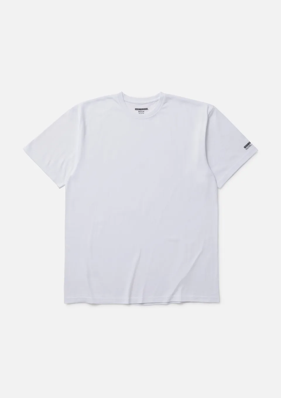 Neighborhood Classic 2Pack Tee SS T-Shirt Weiß 2er-Pack Baumwolle
