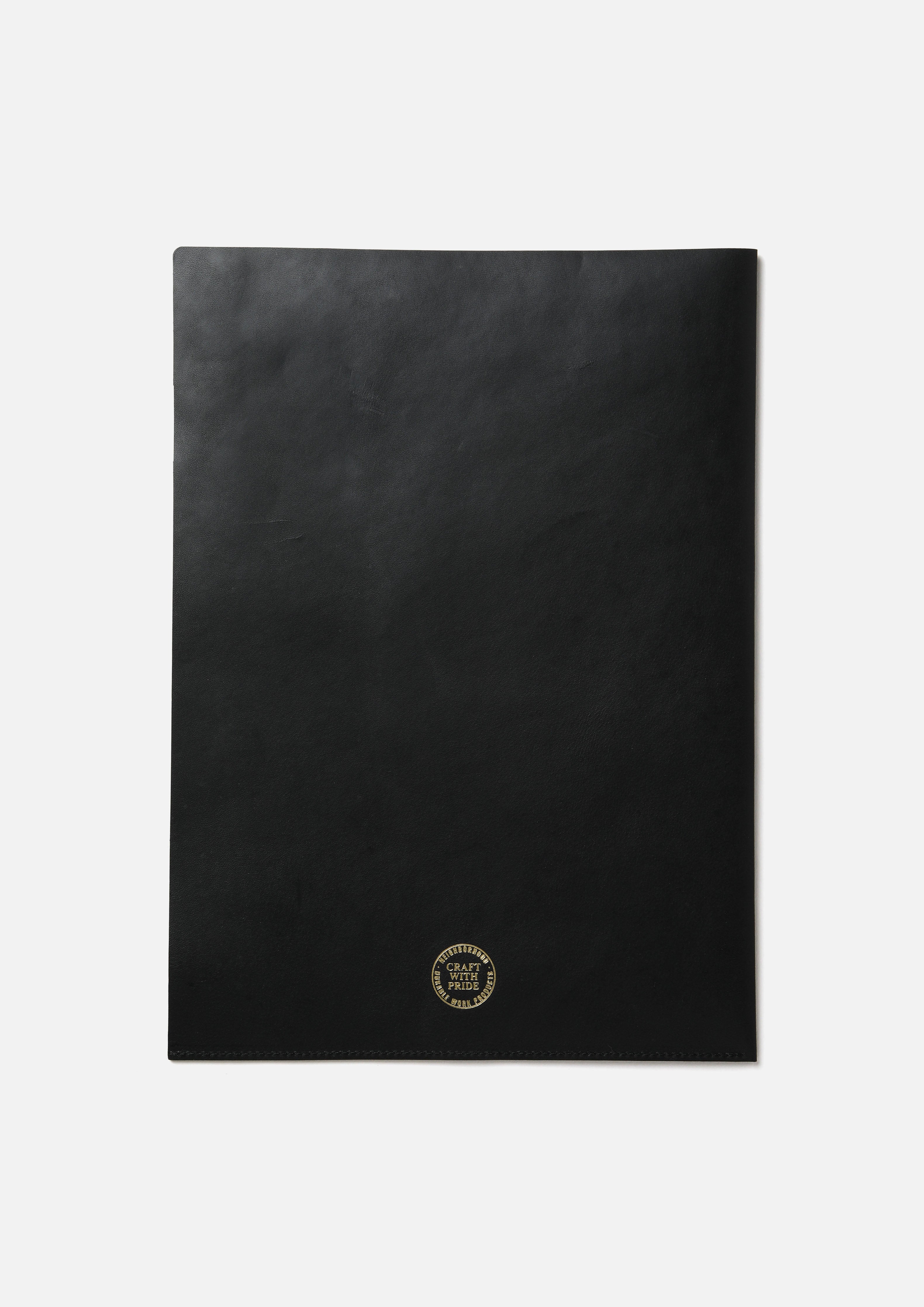 Neighborhood Leather Document Case Ledermappe Schwarz A4