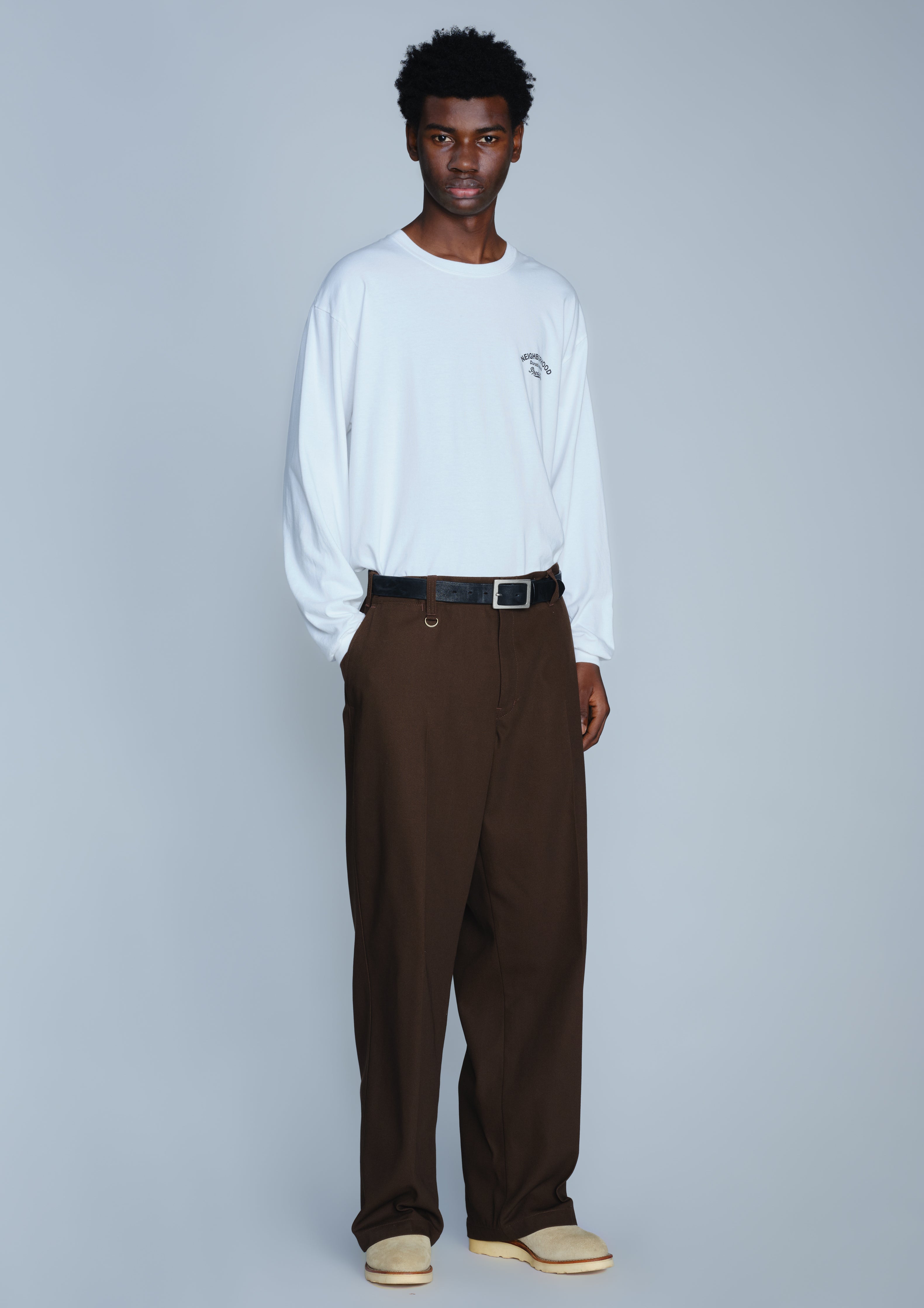 Neighborhood Wide Work Pants Arbeitshose Schwarz weit