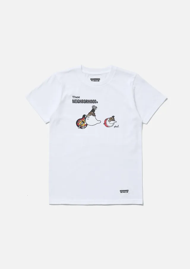 Neighborhood OT Tee SS-3 Kinder T-Shirt Weiß 120 Baumwolle