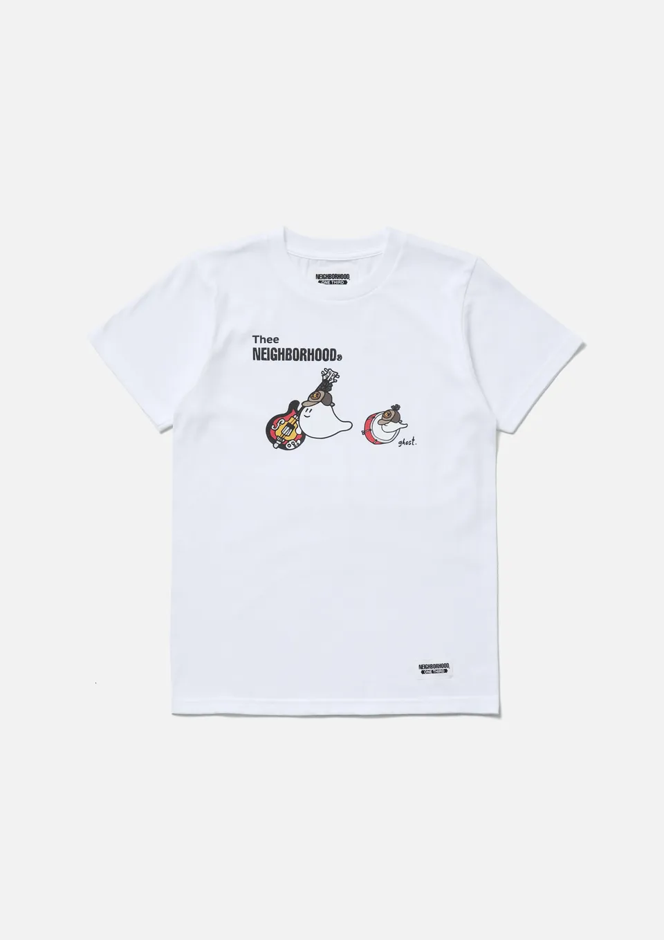 Neighborhood OT Tee SS-3 Kinder T-Shirt Weiß 120 Baumwolle