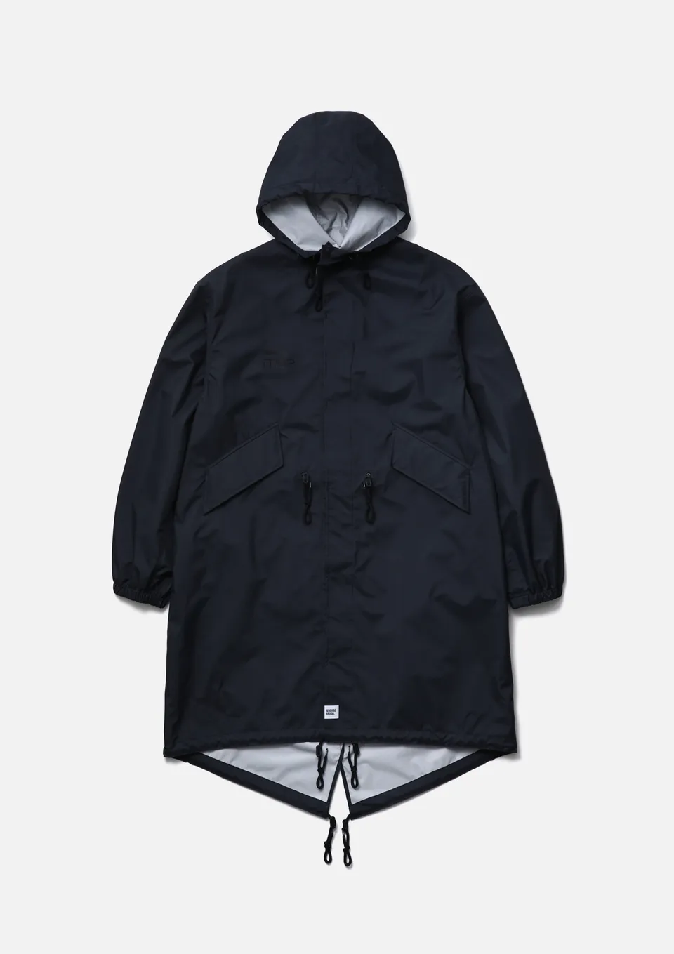 Neighborhood Map 3Layer Shell Coat Mantel Schwarz Wasserdicht