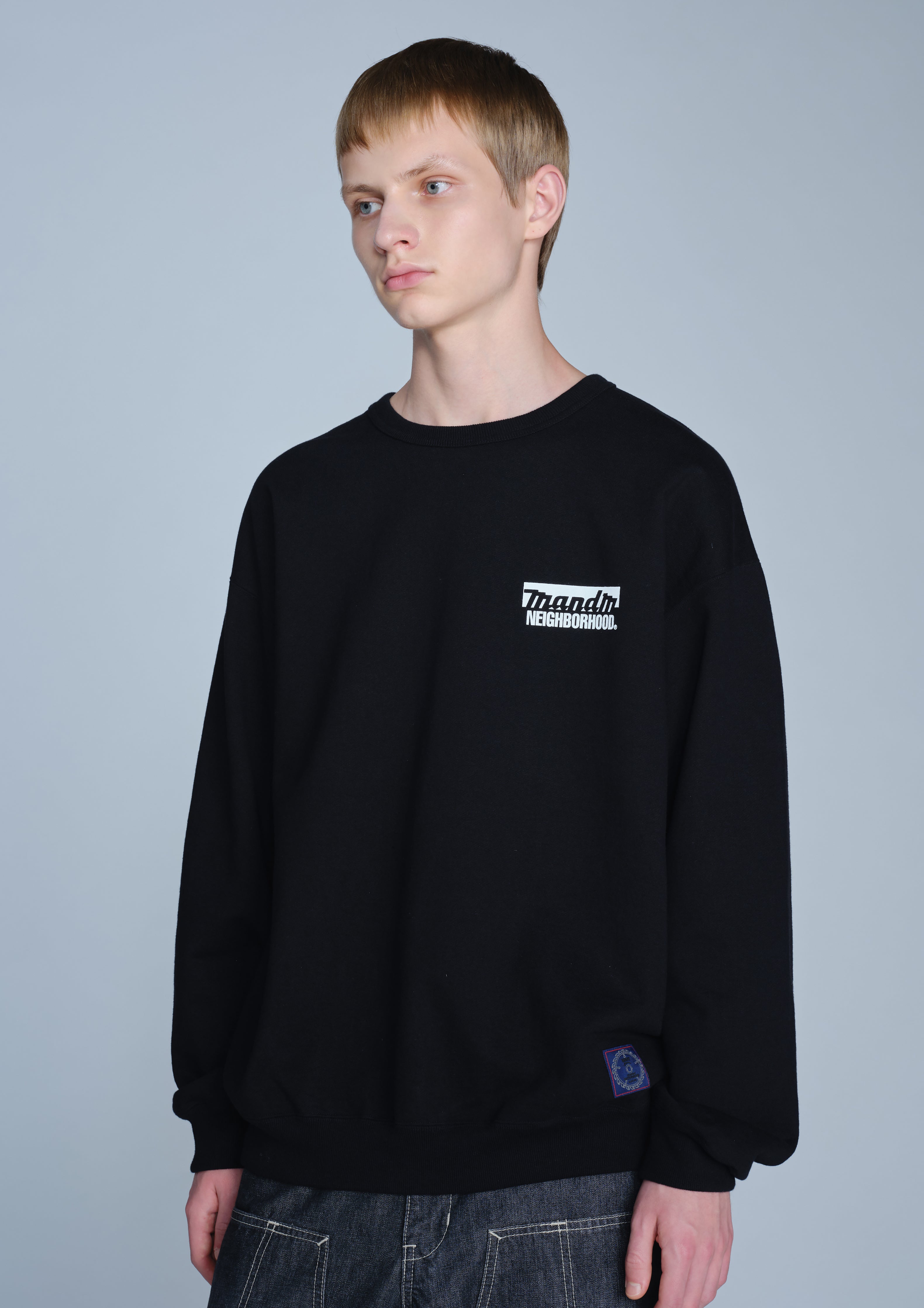 Neighborhood NH X M&M Sweatshirt Schwarz Baumwolle