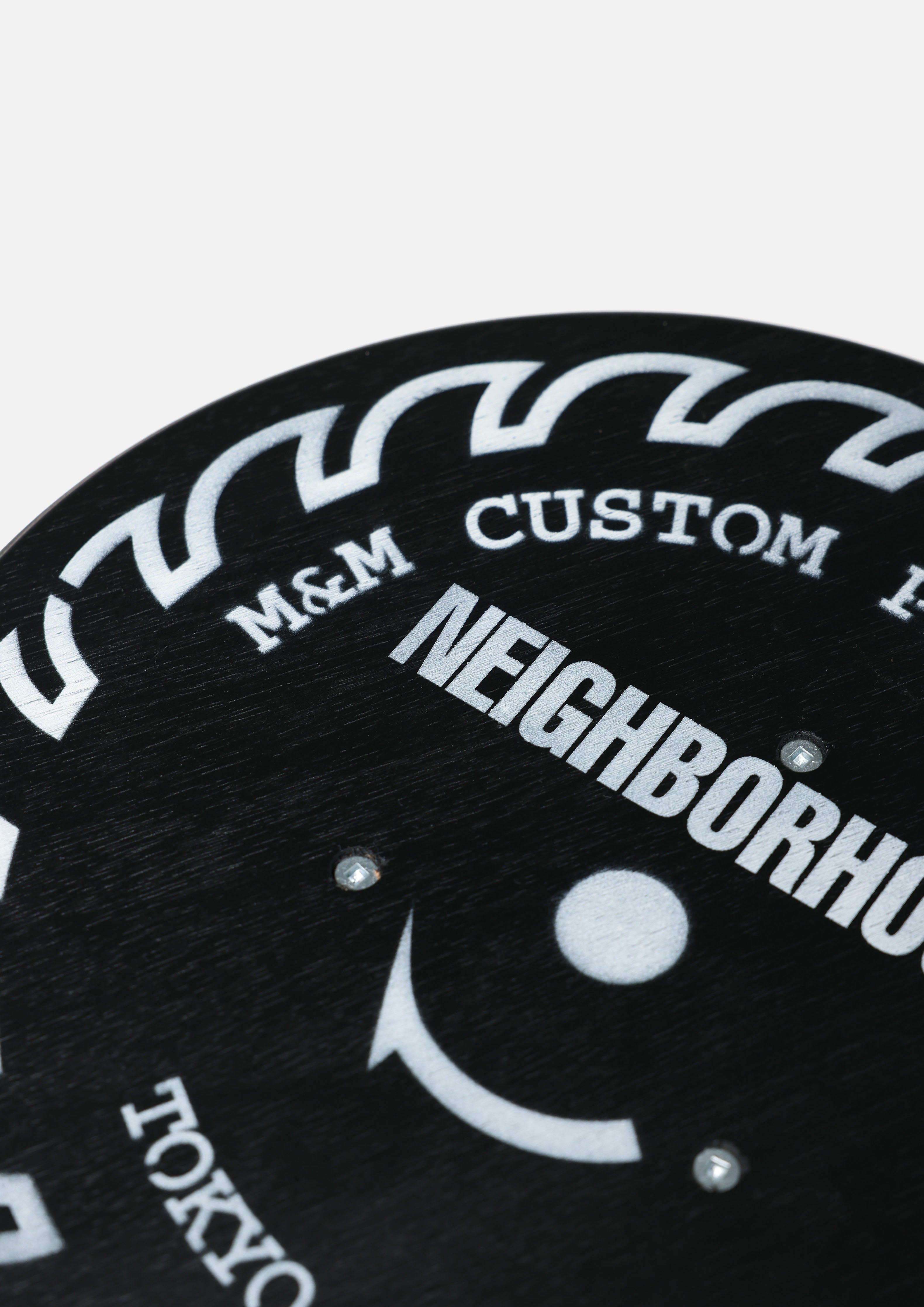 Neighborhood NH x M&M Stool-2 Hocker Schwarz Holz