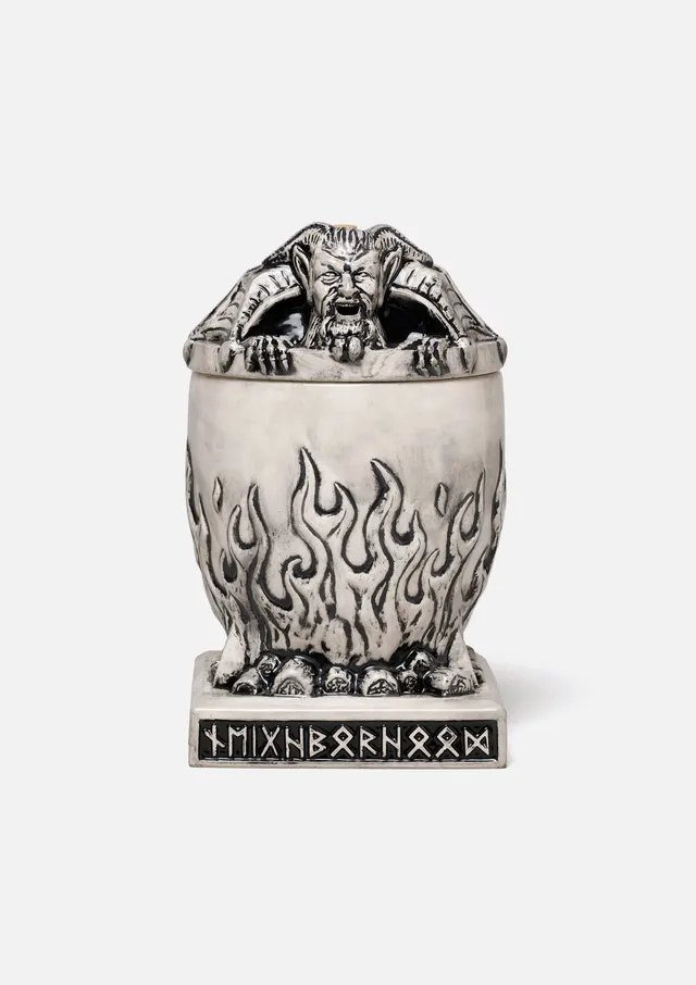 Neighborhood Cauldron Incense Chamber Räucherhalter Schwarz
