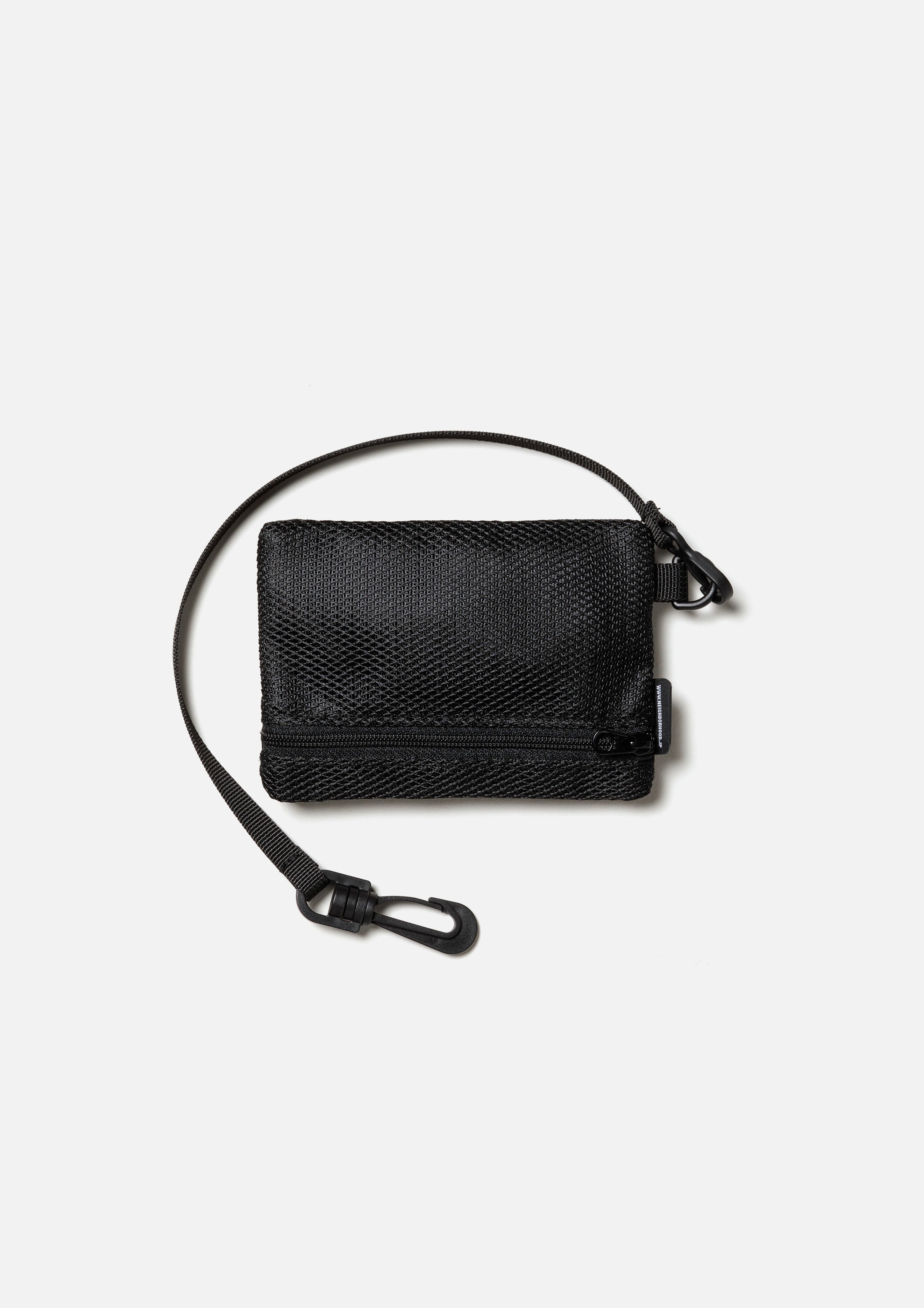 Neighborhood Accessories Coin Case Münzbeutel Schwarz Nylon
