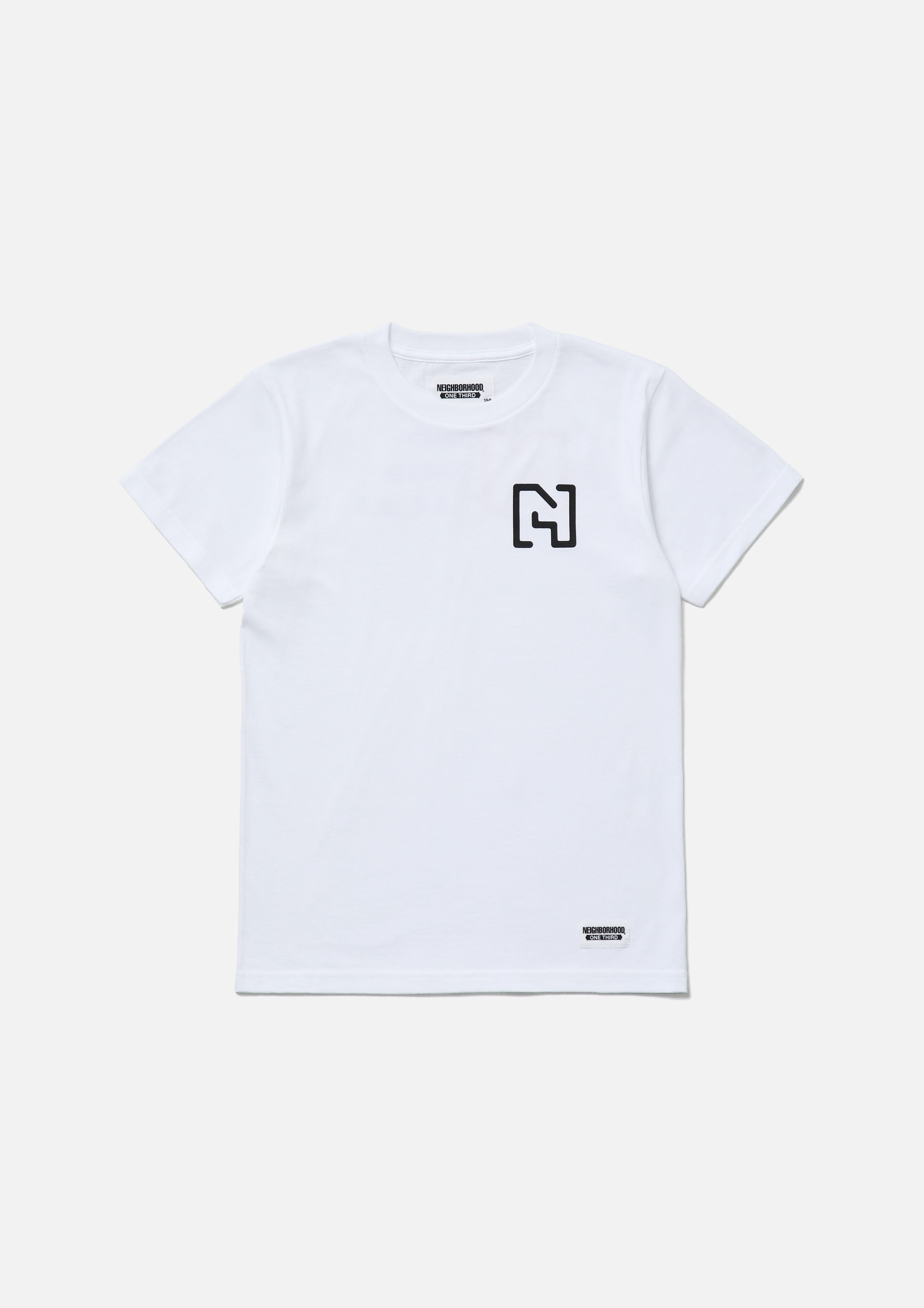 Neighborhood OT Tee SS-1 Kinder T-Shirt Schwarz Print