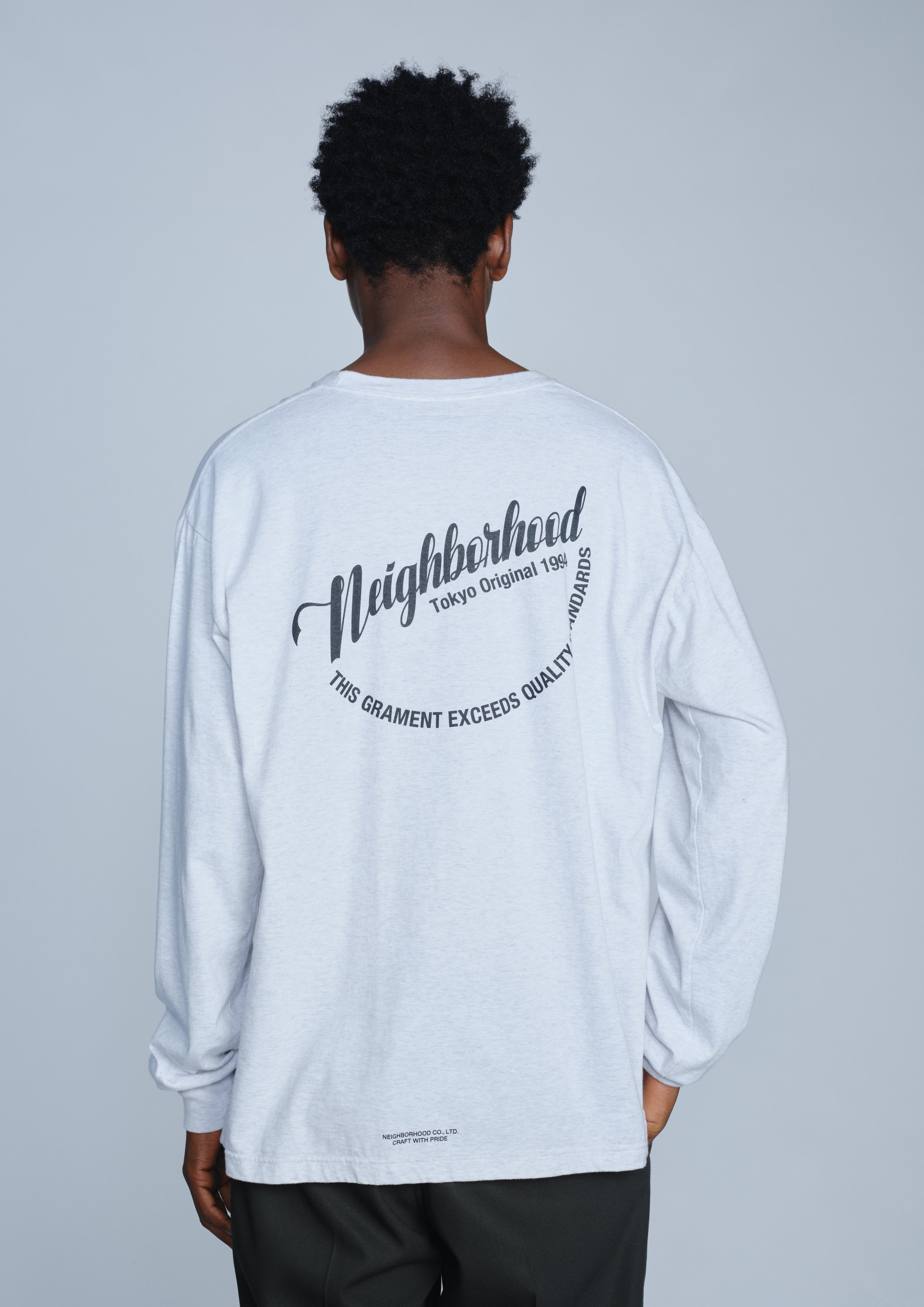 Neighborhood NH Tee LS-11 Longsleeve Schwarz Baumwolle