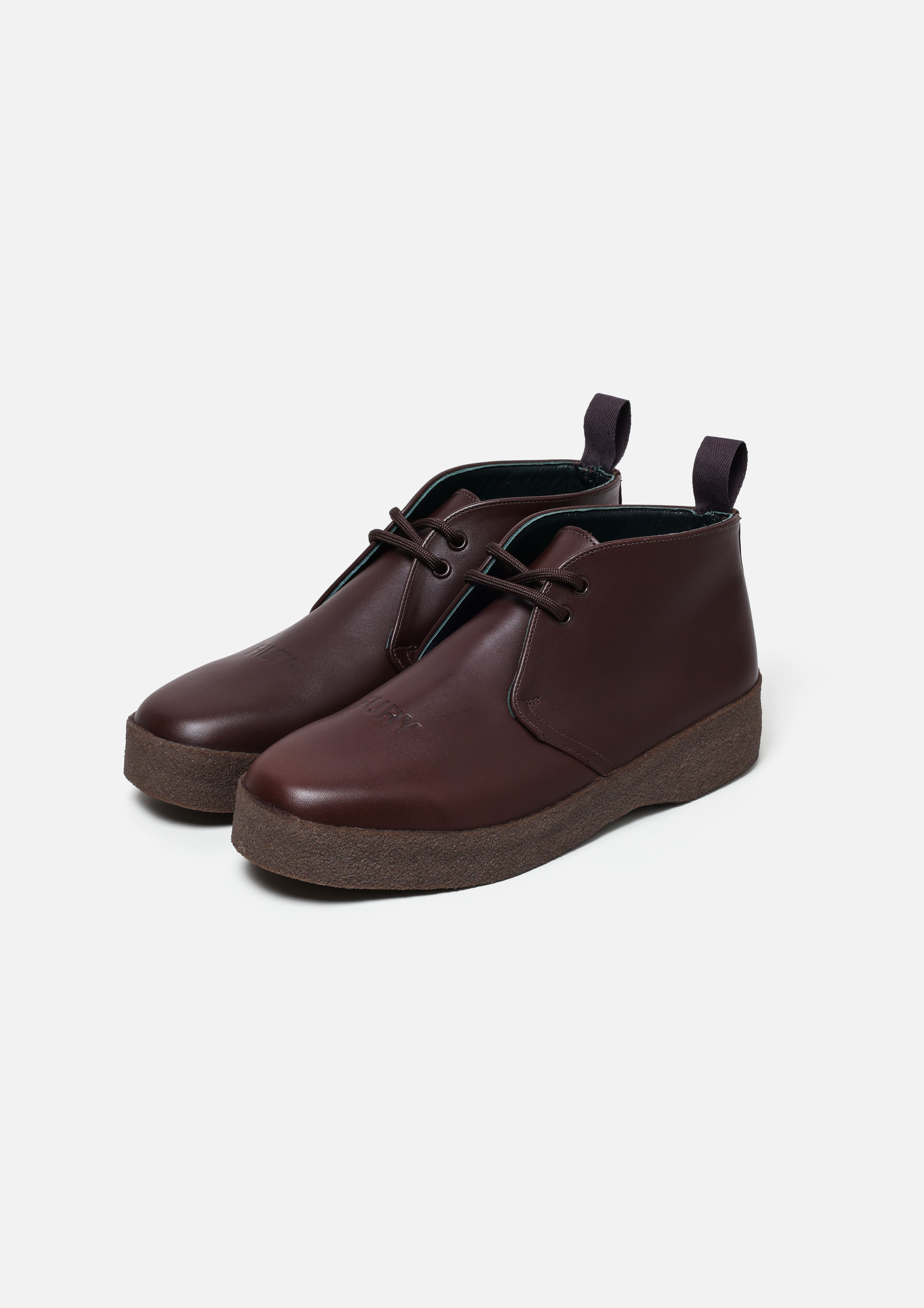 Neighborhood NH x Sanders Brit Chukka Boots Leder Schwarz