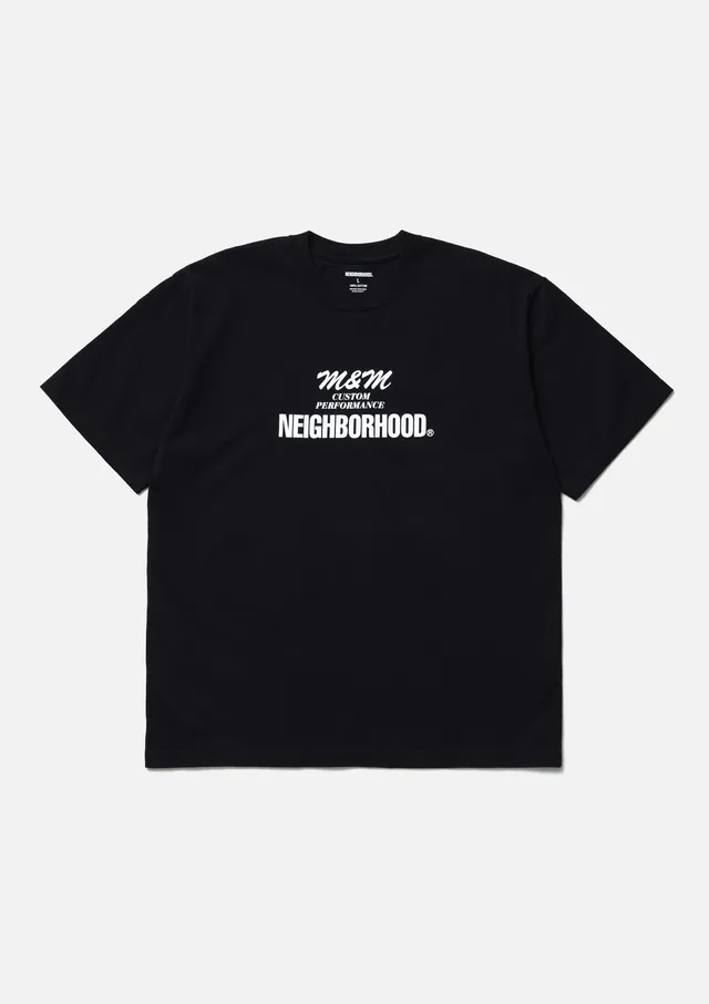 Neighborhood NH x M&M Tee SS-2 T-Shirt Schwarz Baumwolle