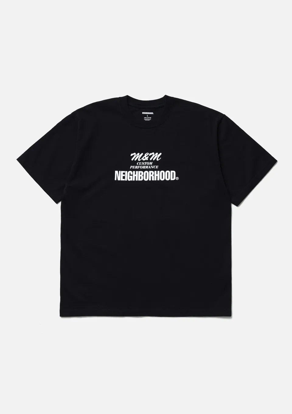 Neighborhood NH x M&M Tee SS-2 T-Shirt Schwarz Baumwolle