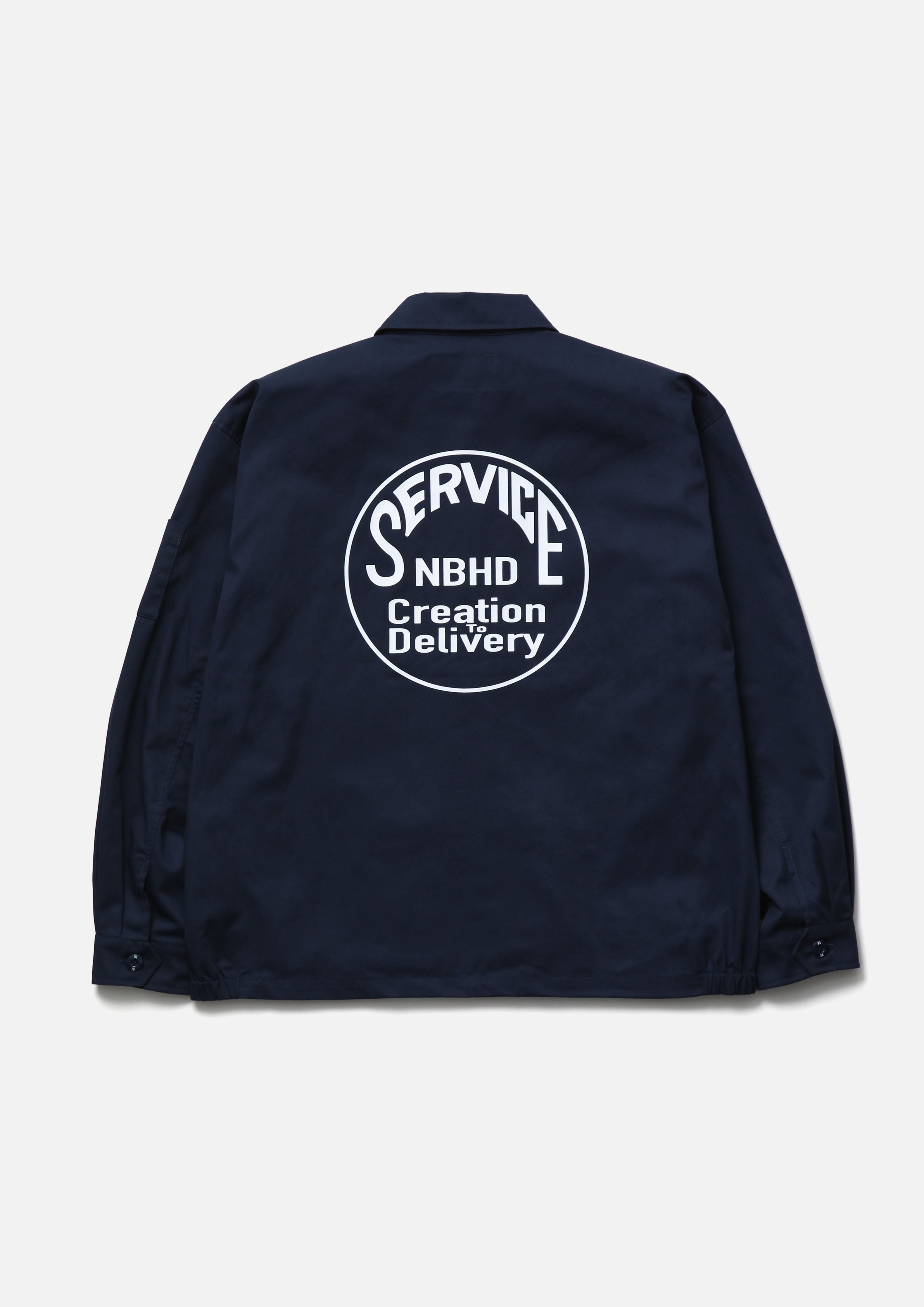 Neighborhood Zip Work Jacket-2 Jacke Schwarz M T/C-Twill