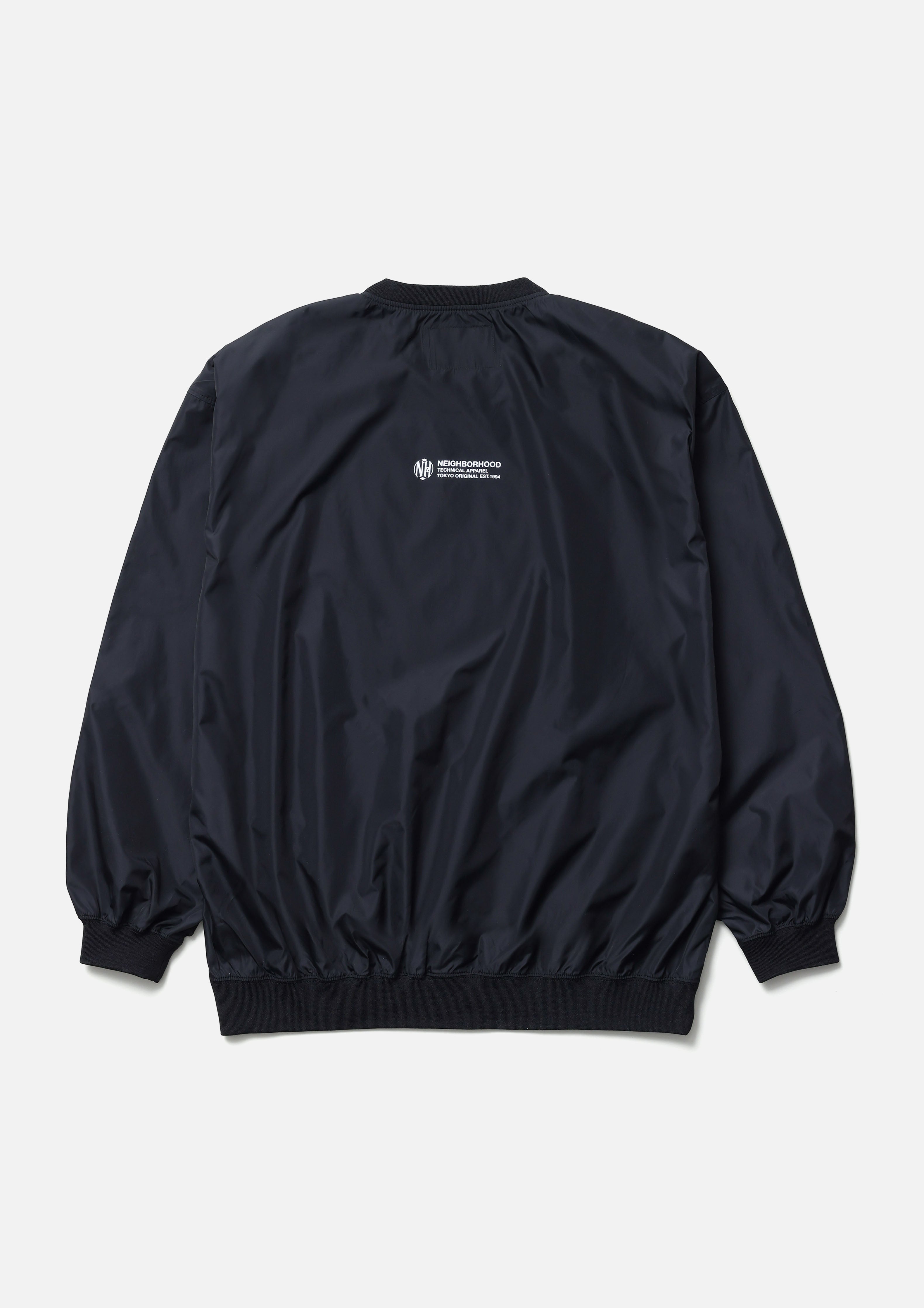 Neighborhood Pullover Shirt LS Hemd Schwarz