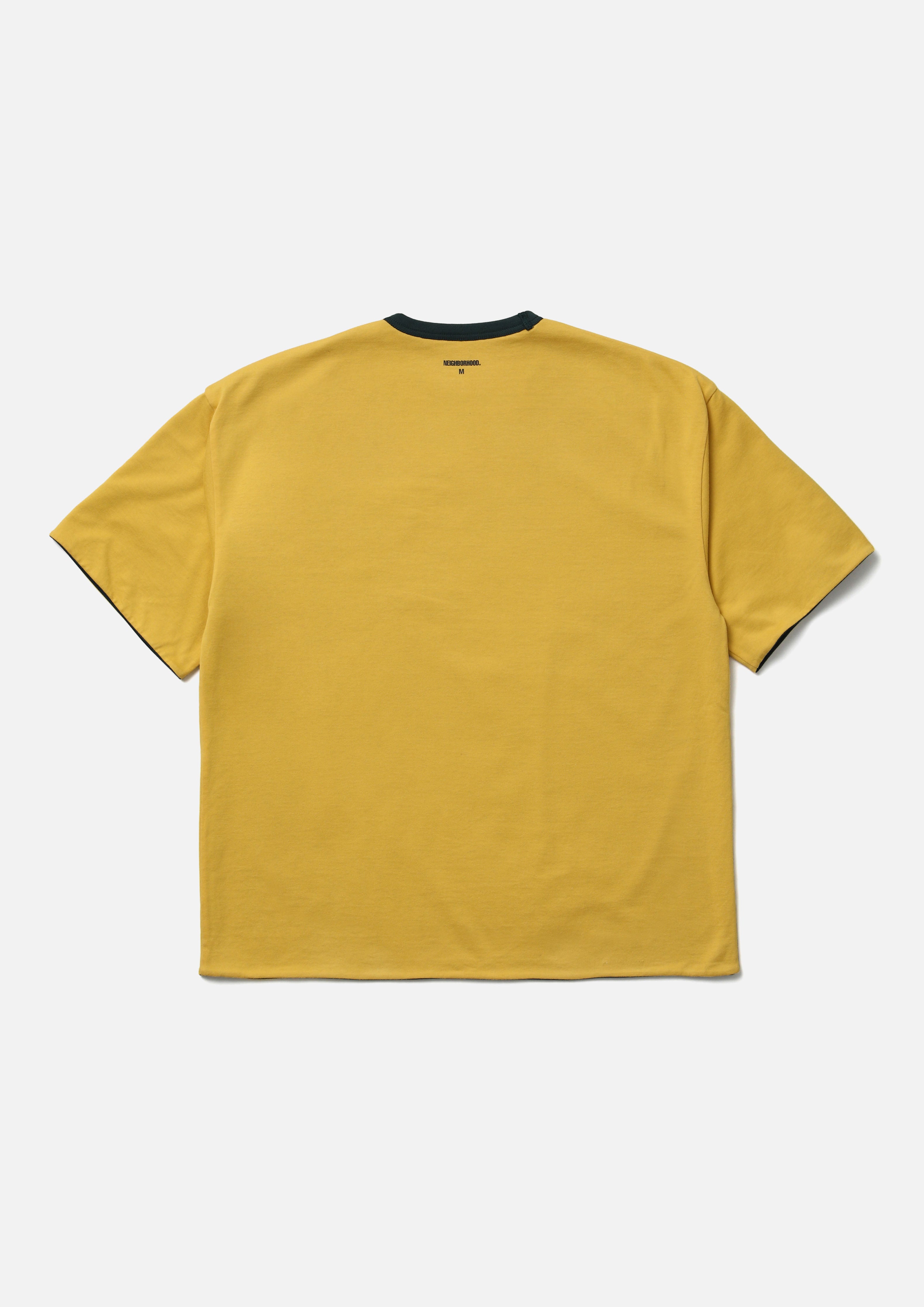 Neighborhood Reversible Crewneck SS T-Shirt Schwarz Wende