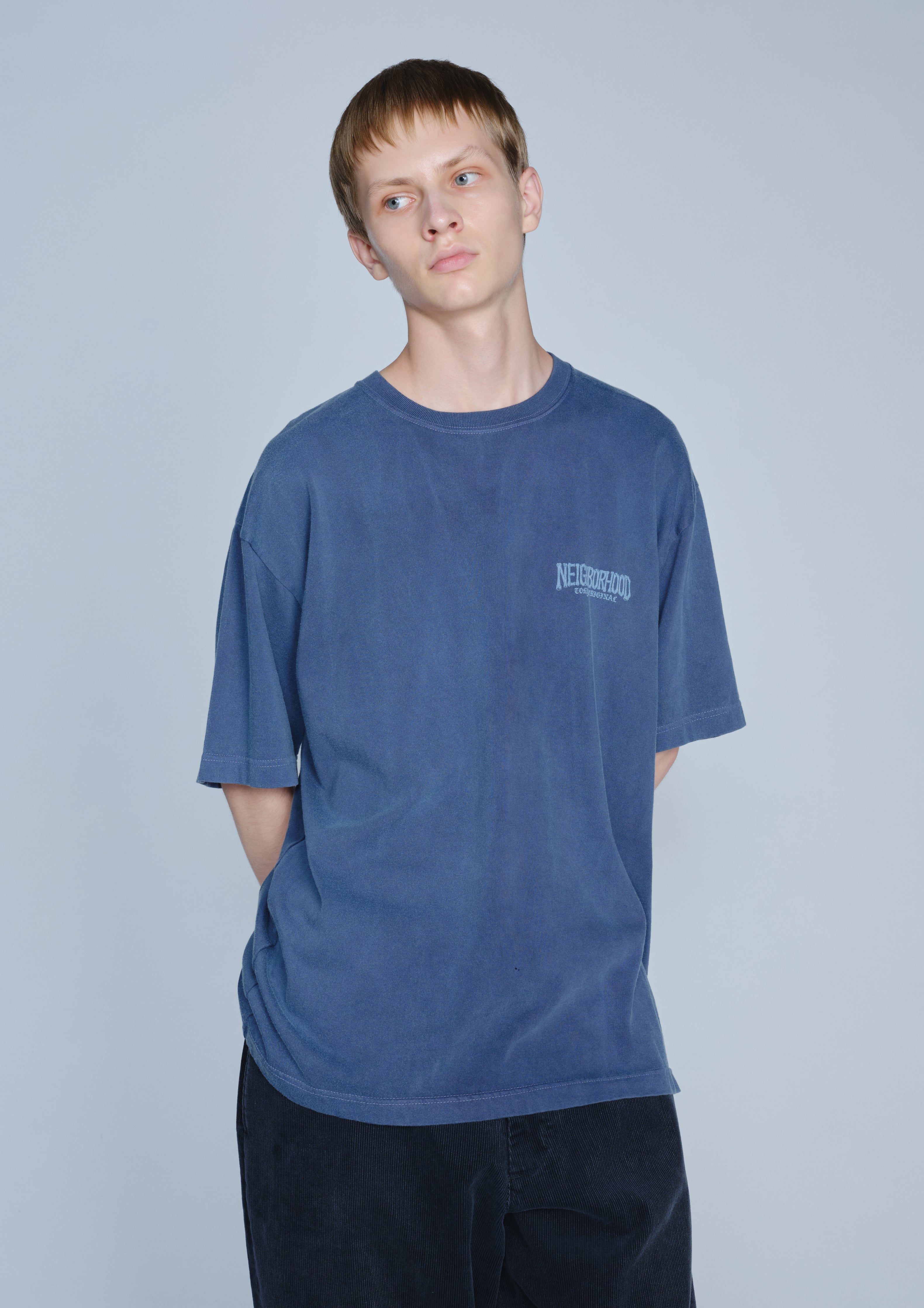 Neighborhood NH Tee SS-3 T-Shirt Schwarz Print Baumwolle