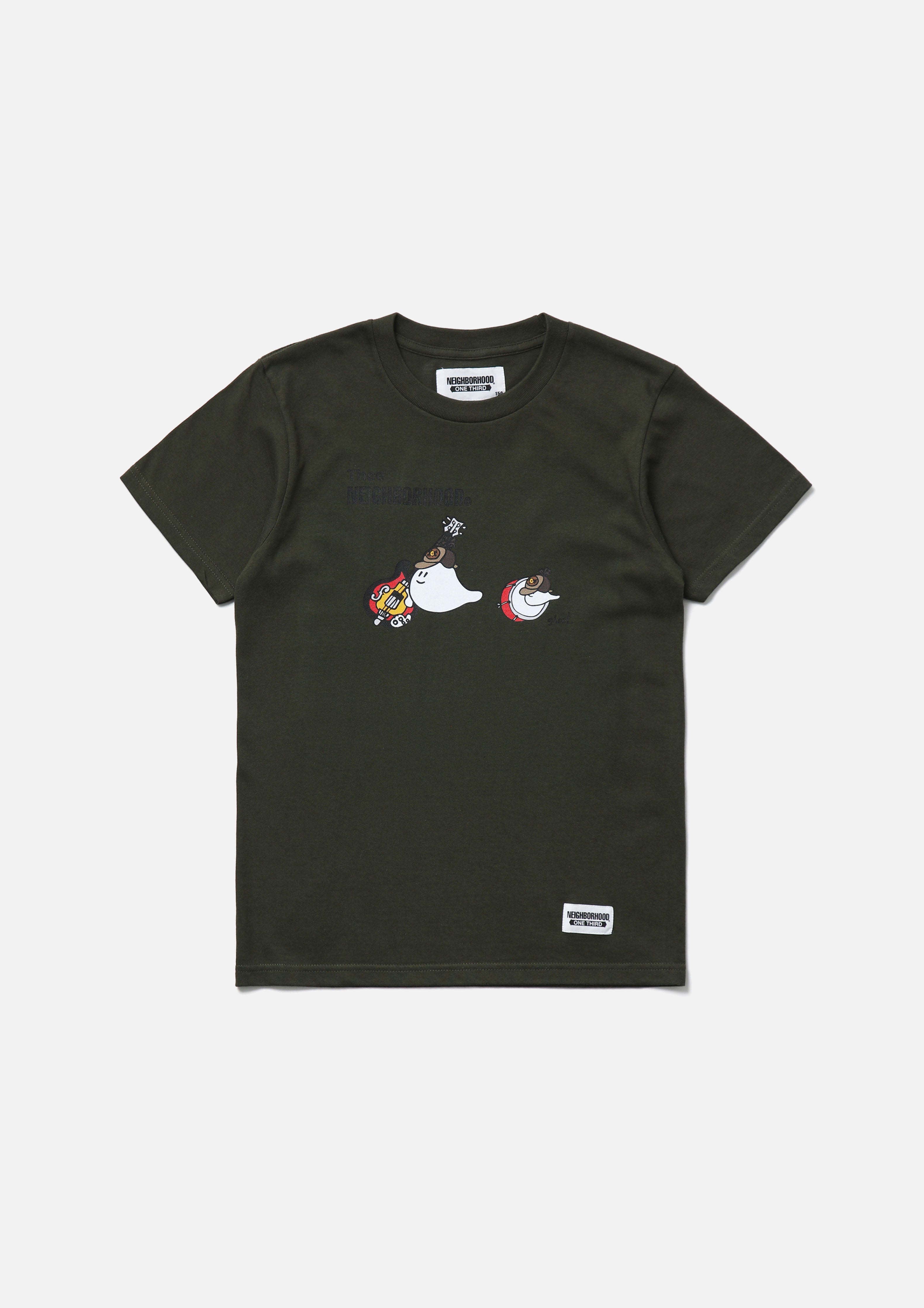 Neighborhood OT Tee SS-3 Kinder T-Shirt Weiß 120 Baumwolle