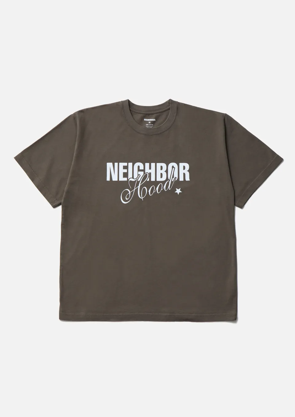 Neighborhood NH Tee SS-9 T-Shirt Braun M Baumwolle