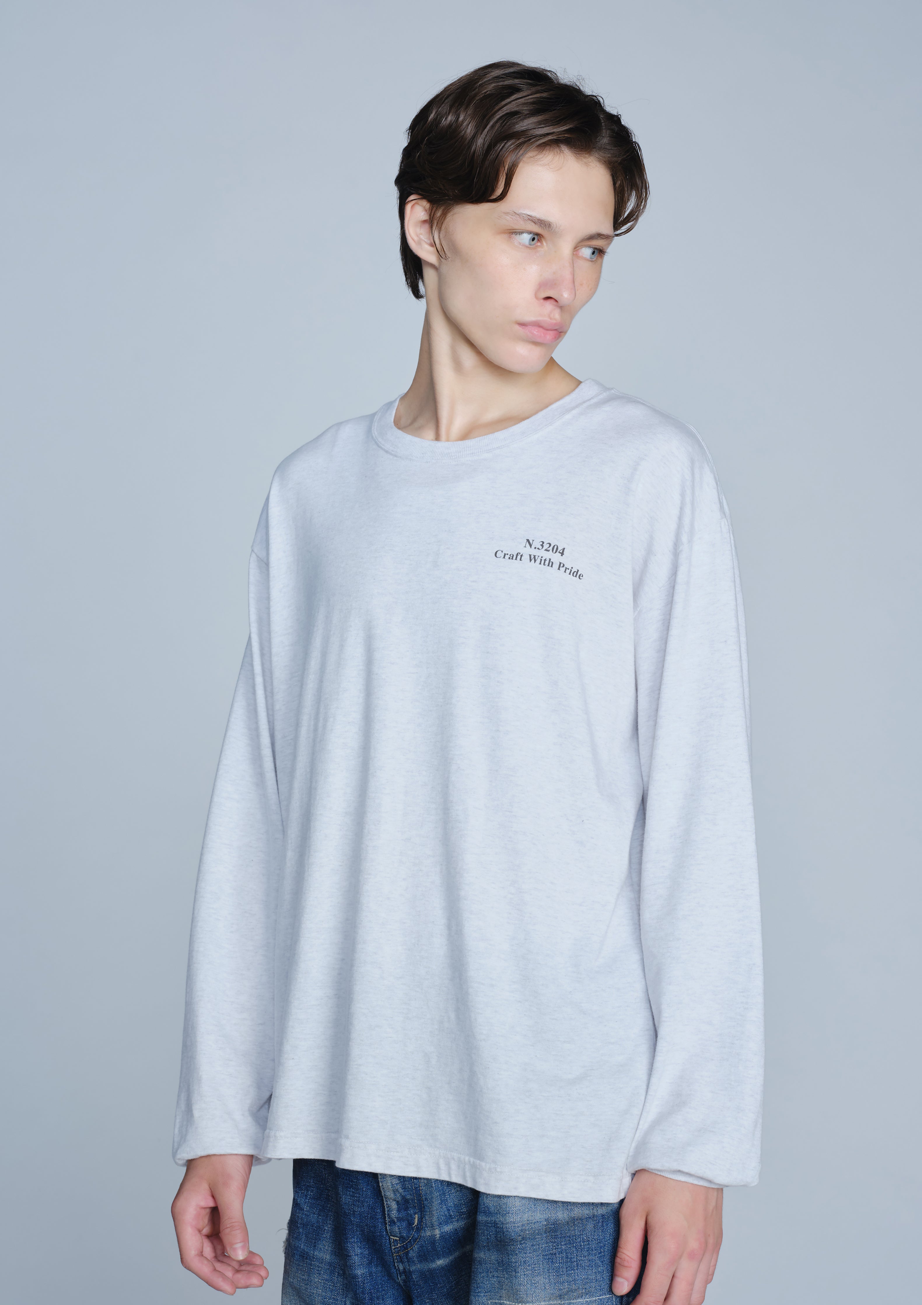 Neighborhood NH Tee LS-17 Langarmshirt Schwarz Baumwolle